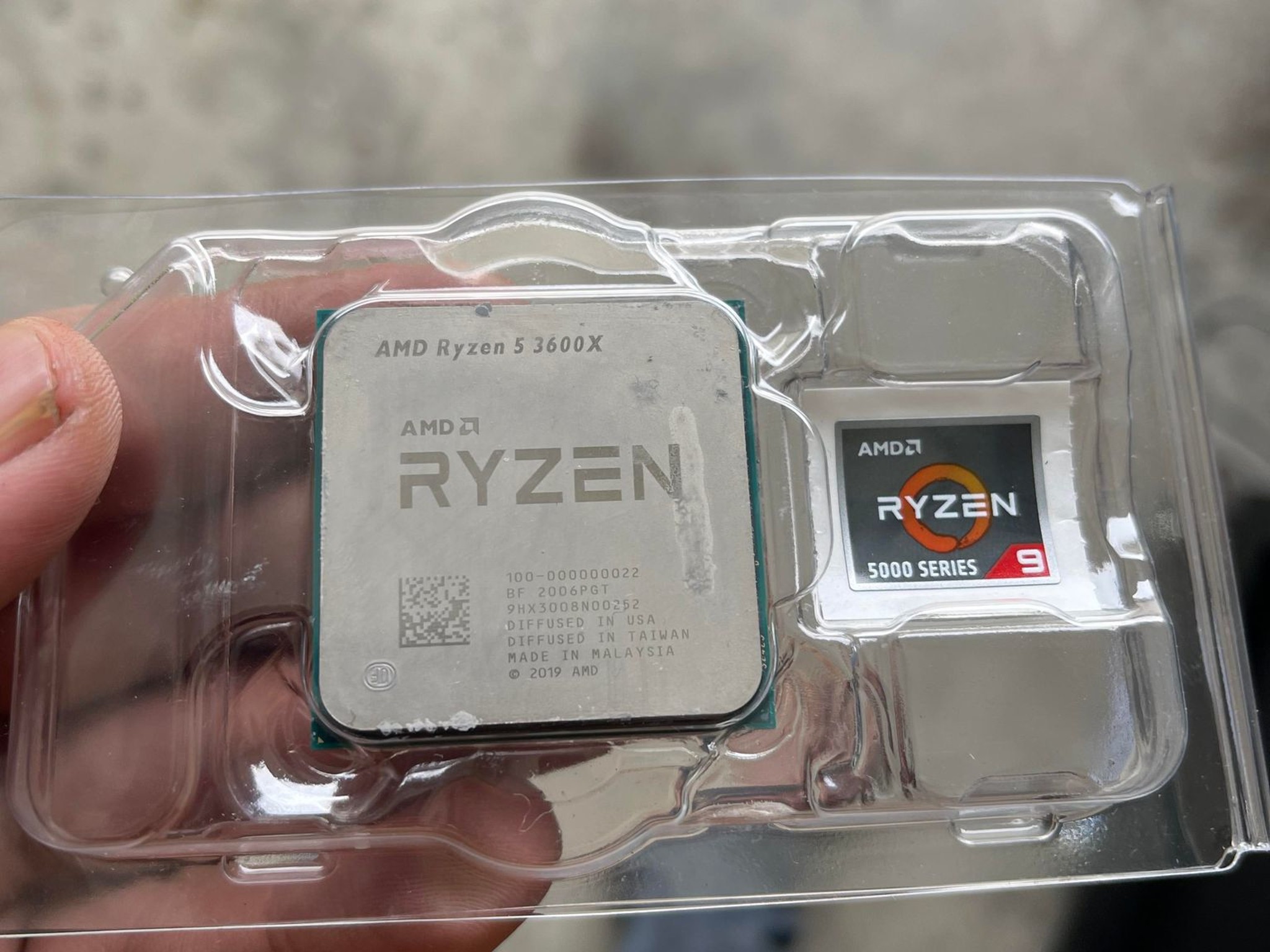 Ryzen 5 3600x Cpu