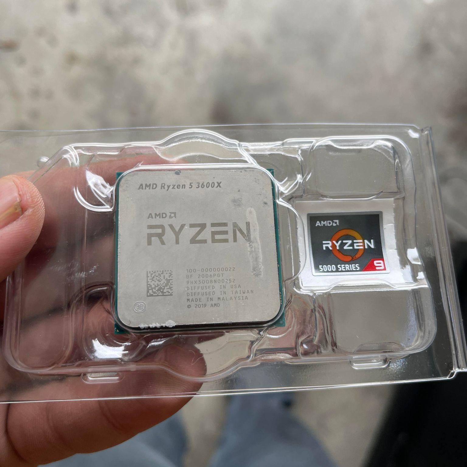 Ryzen 5 3600x Cpu