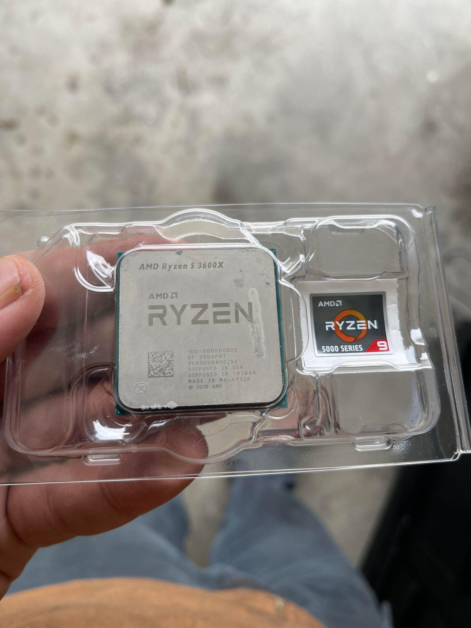 Ryzen 5 3600x Cpu