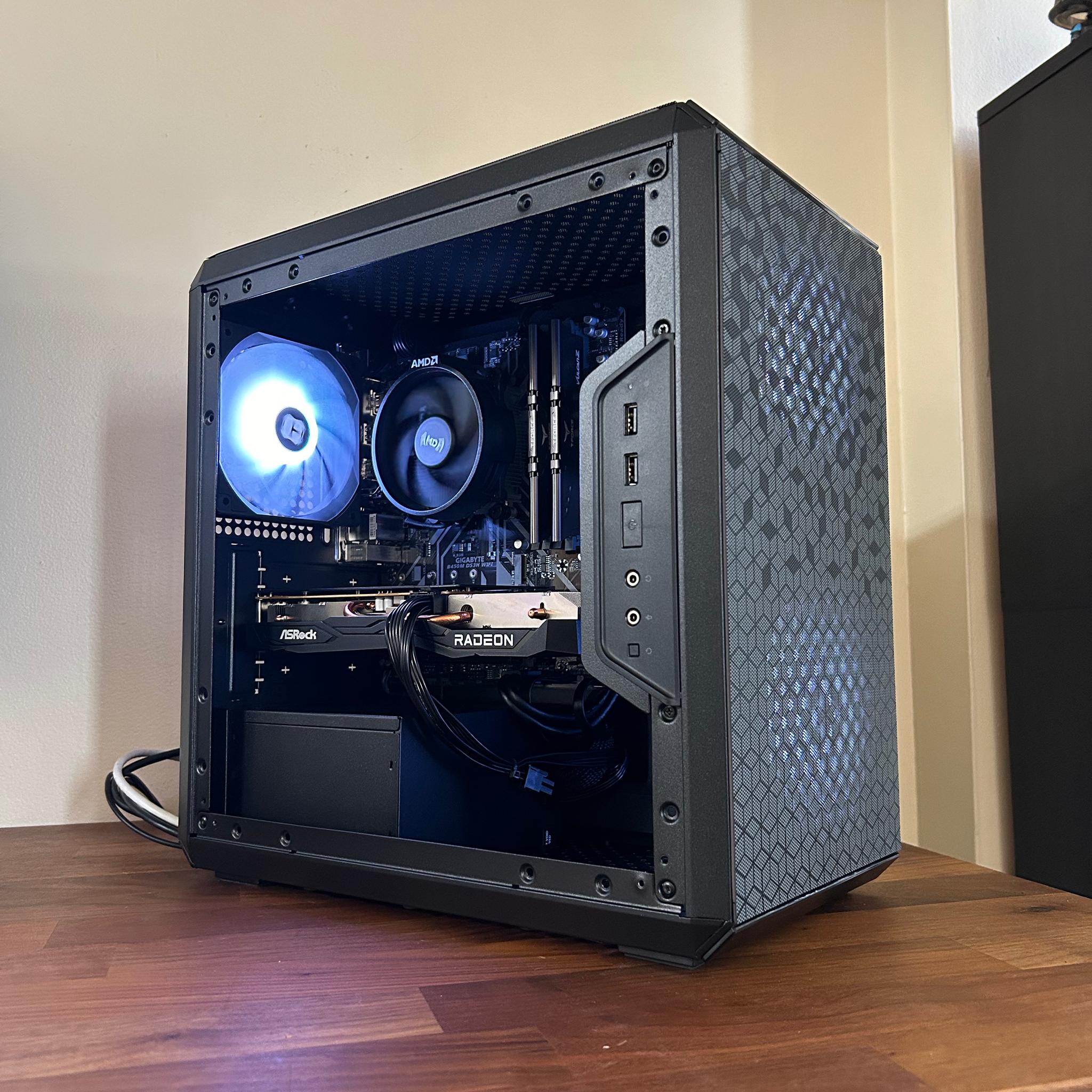 RX 6600 | Ryzen 5 4500 | 16GB DDR4 | WI-FI | The Entry Level Beast V38