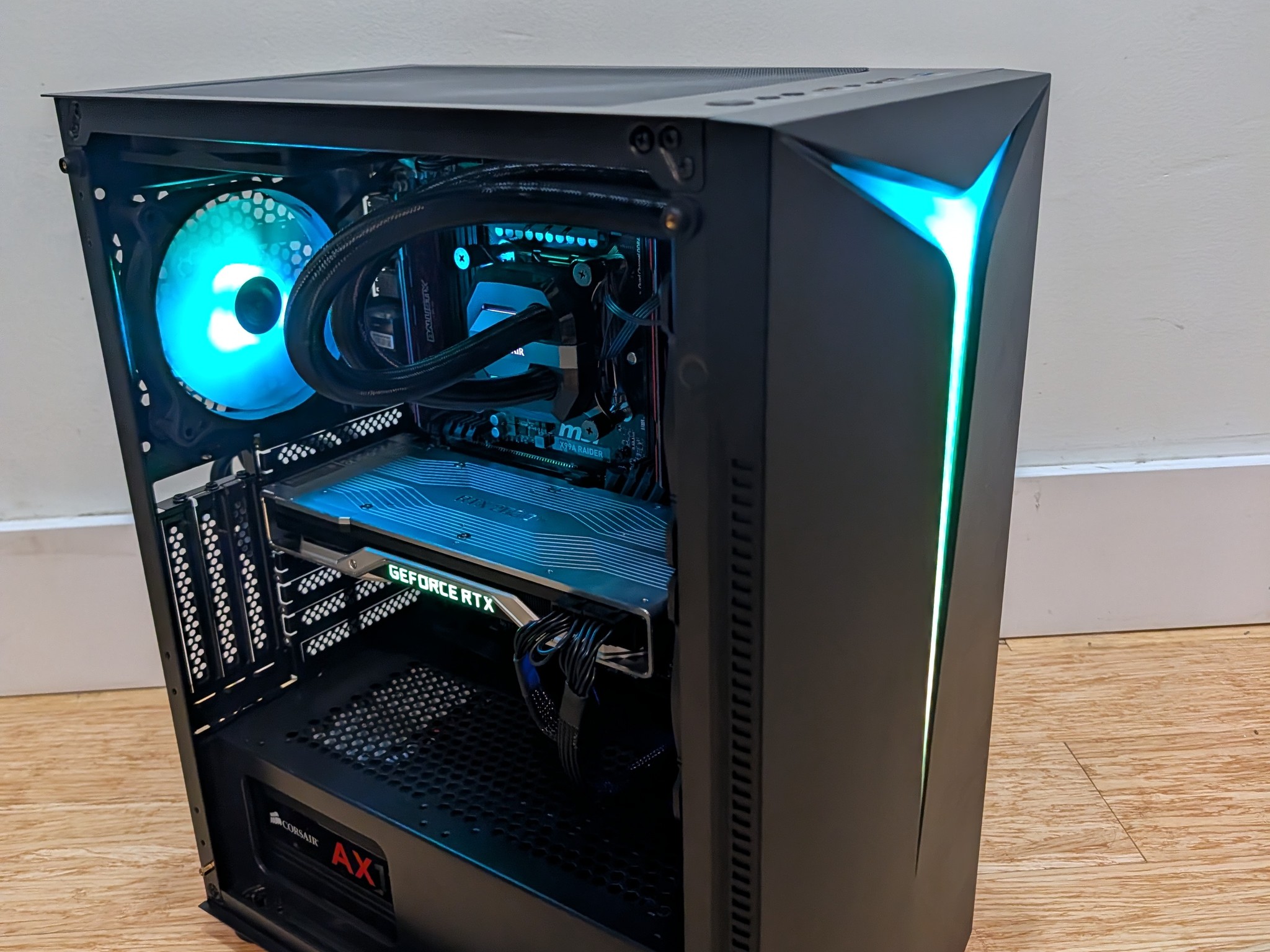 Gaming-PC | RTX 2080 TI FE | 32GB DDR4 | I7 6900K | 1.5TB | Corsair AIO | 1200W Corsair |
