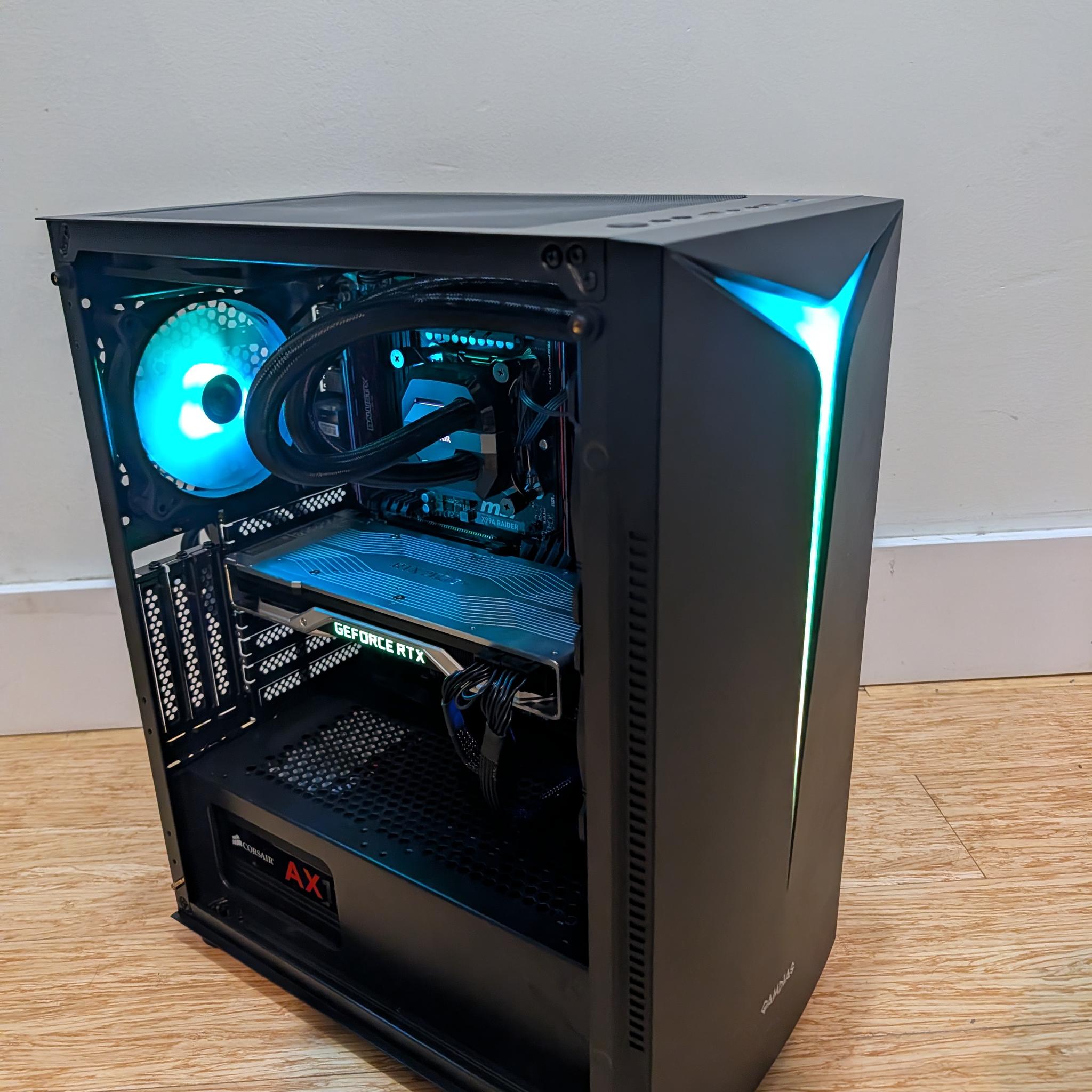 Gaming-PC | RTX 2080 TI FE | 32GB DDR4 | I7 6900K | 1.5TB | Corsair AIO | 1200W Corsair |