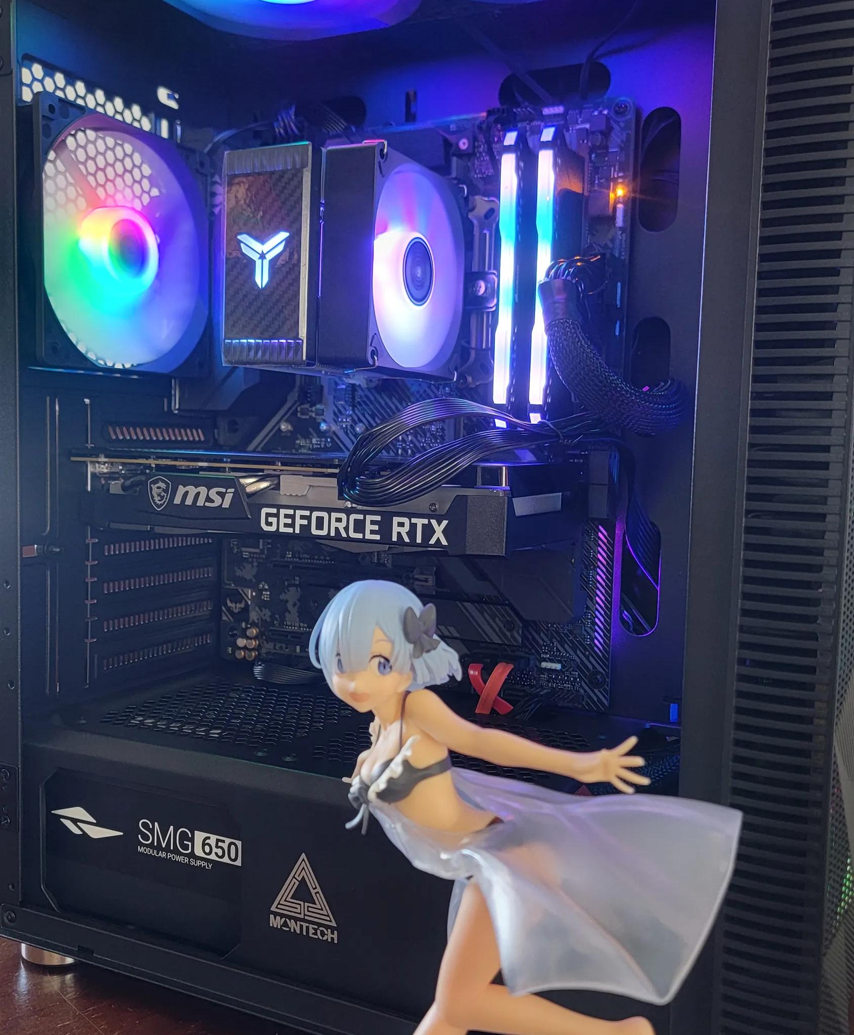 All around custom PC Ryzen 5 3600x, RTX 3060, 32Gb ram, 3TB total storage