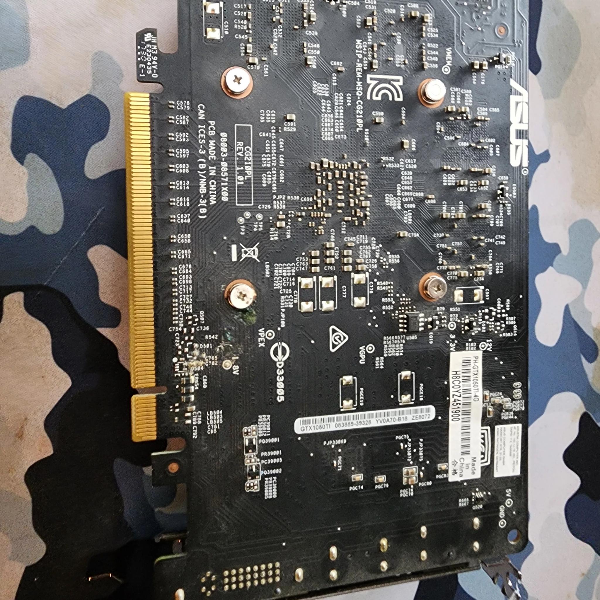 Asus 1050ti 4G Low profile