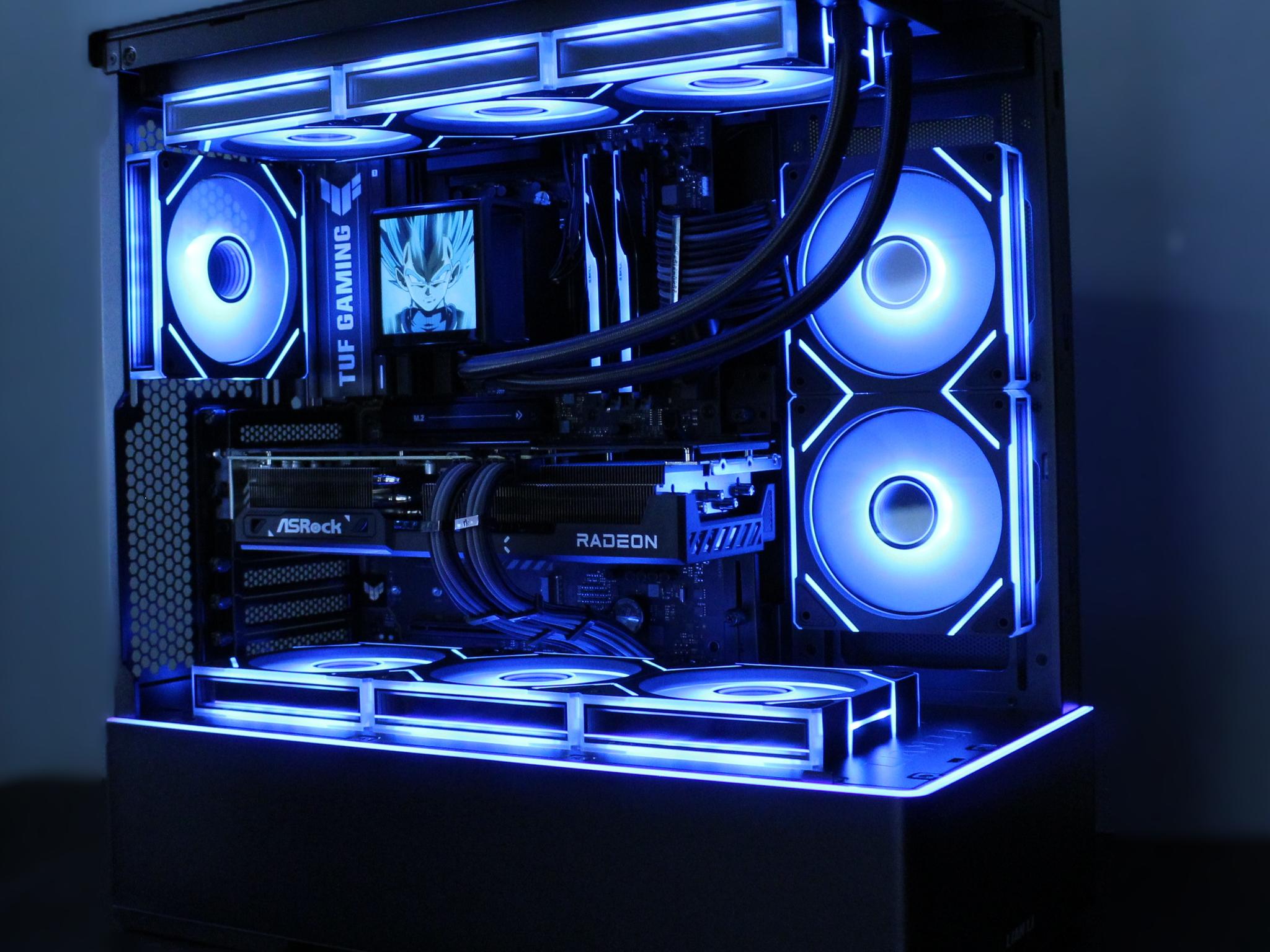 The Black Dread - Ryzen 7 9850X3D • RX 9070 XT • 32GB DDR5 • 2TB NVMe SSD