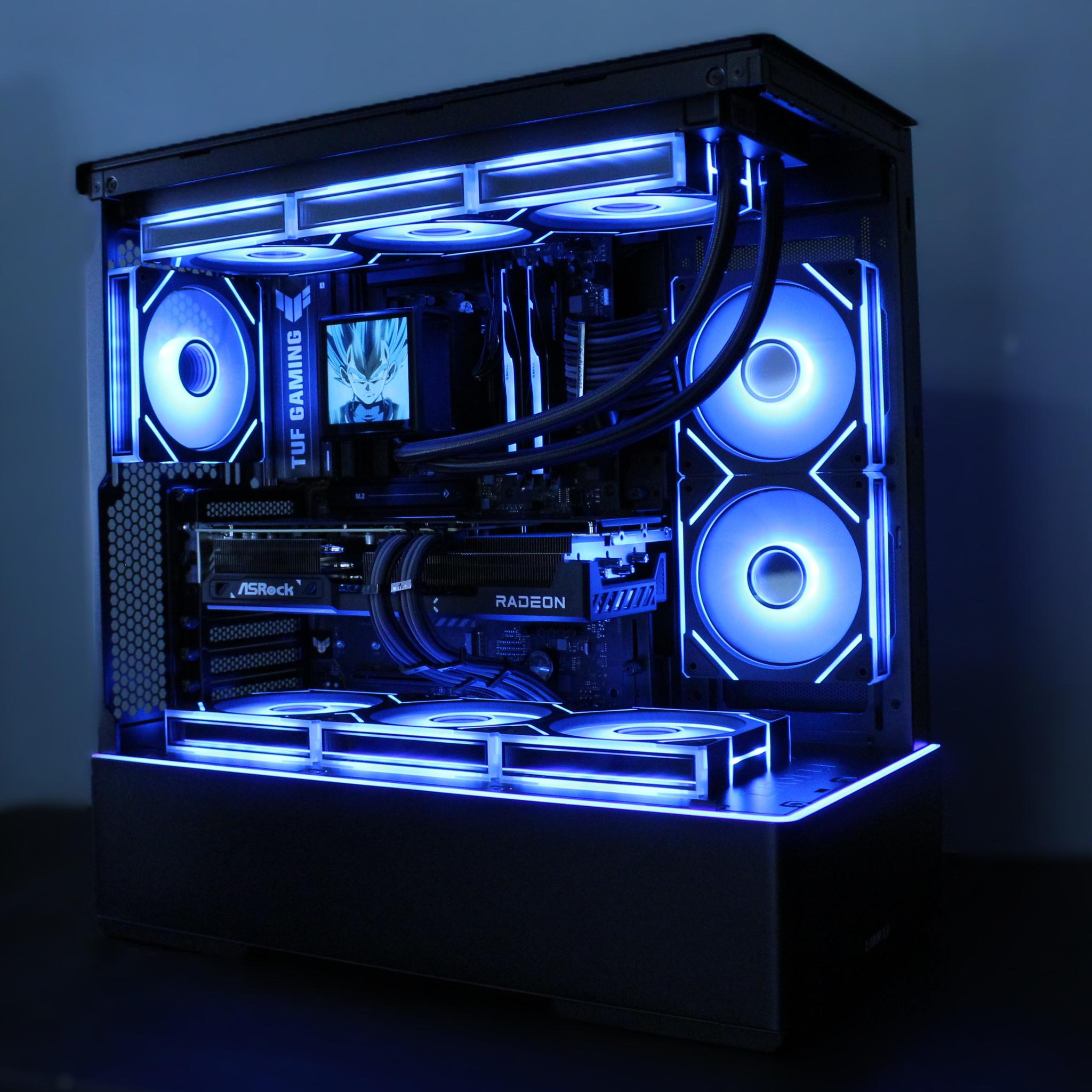 The Black Dread - Ryzen 7 9850X3D • RX 9070 XT • 32GB DDR5 • 2TB NVMe SSD