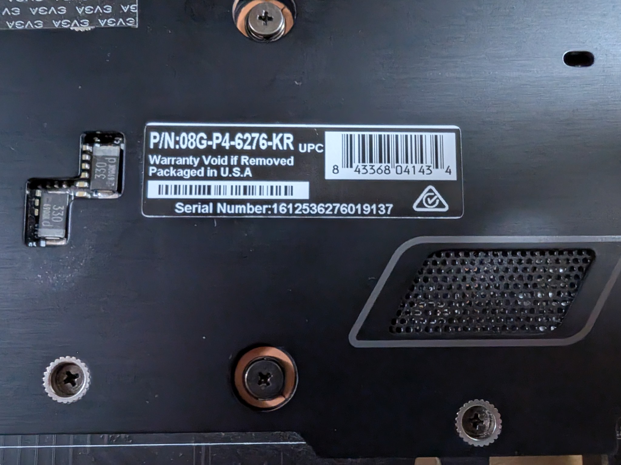 EVGA Nvidia GTX 1070 8GB FTW