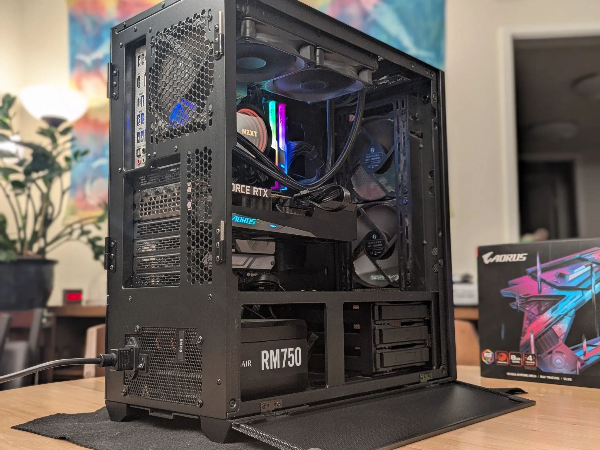 ⚡ Aether – Ryzen 9 3950X | AORUS 3060 Ti | 32GB 3600MHz RGB | 1TB NVMe | Liquid Cooled