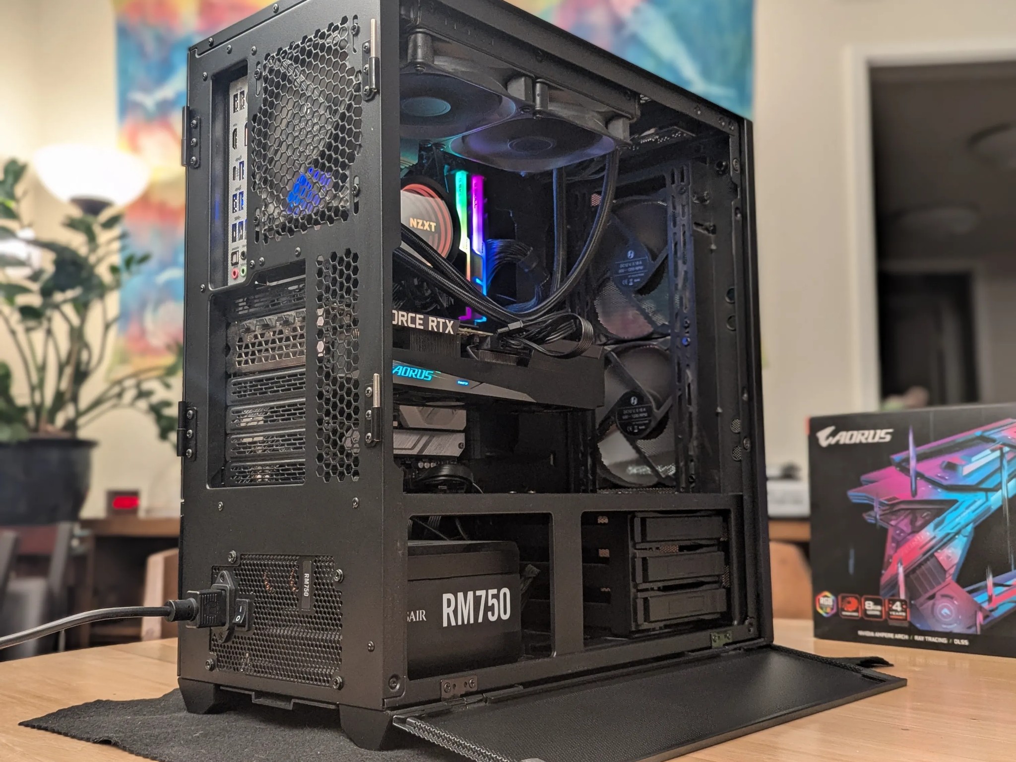 ⚡ Aether – Ryzen 9 3950X | AORUS 3060 Ti | 32GB 3600MHz RGB | 1TB NVMe | Liquid Cooled