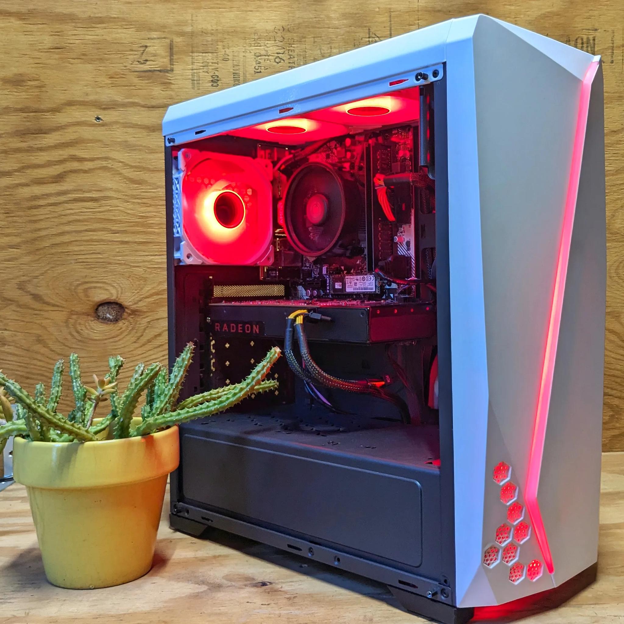 Gaming SALE * AMD Ryzen 3 3200G * AMD RX580 8GB * 16GB DD4 RAM * 128GB M.2 1TB 2.5" SSD * ARGB *