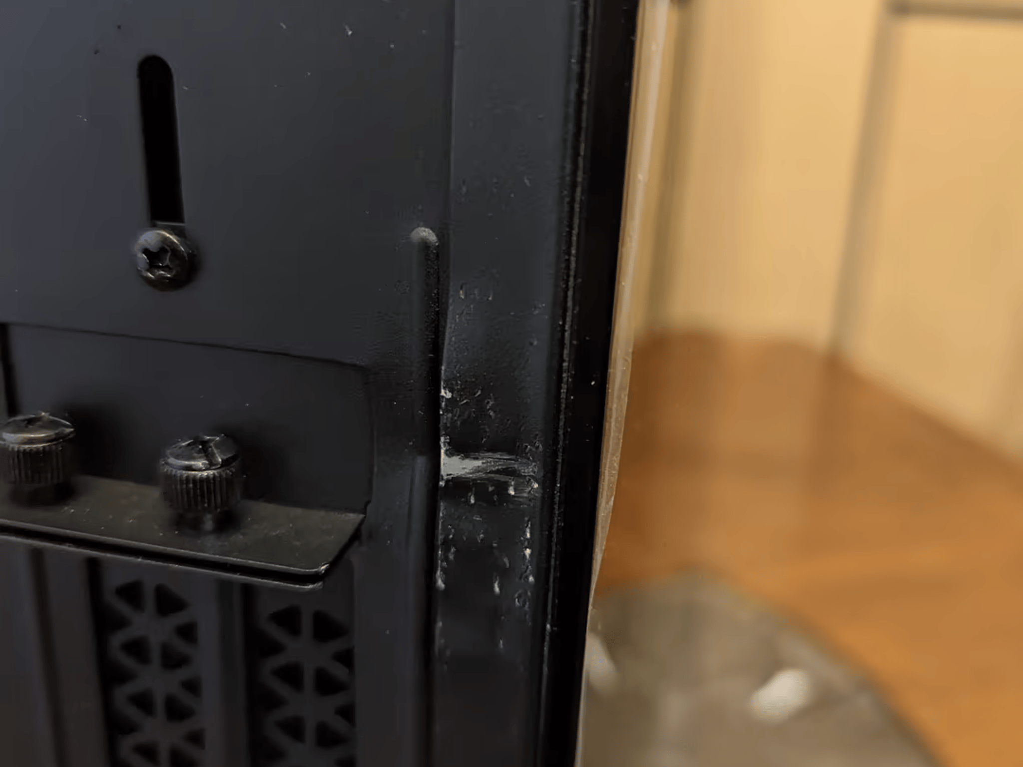 Open Box Corsair 4000X RGB Smart Case - light damage