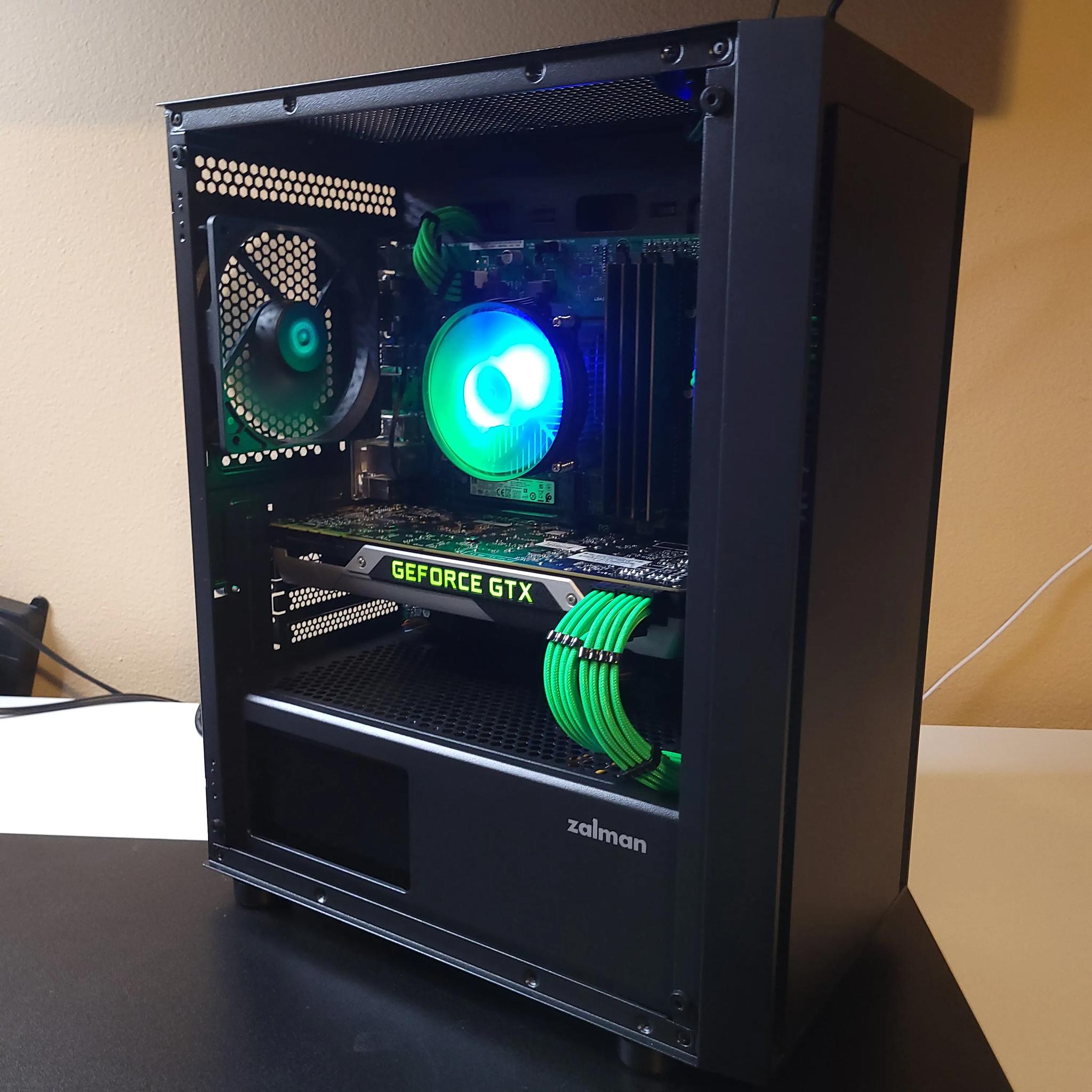 Black & Green Budget Build