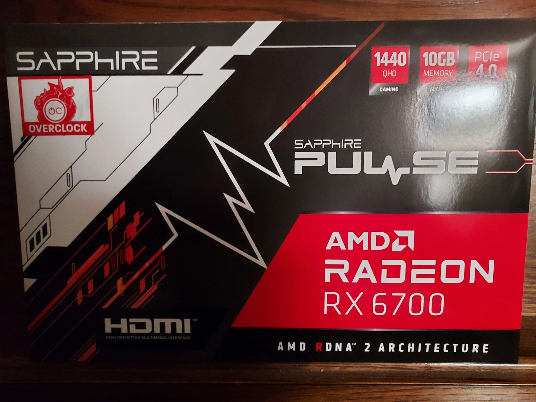 Sapphire Pulse AMD Radeon RX 6700 Gaming OC Graphics Card 10GB GDDR6