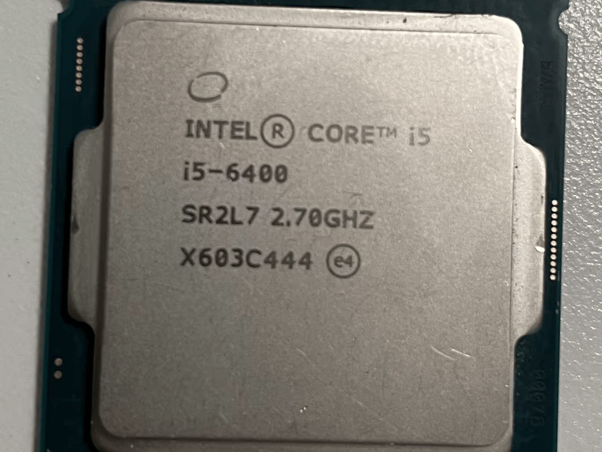i5 6400 4C4T CPU @ 2.7GHz