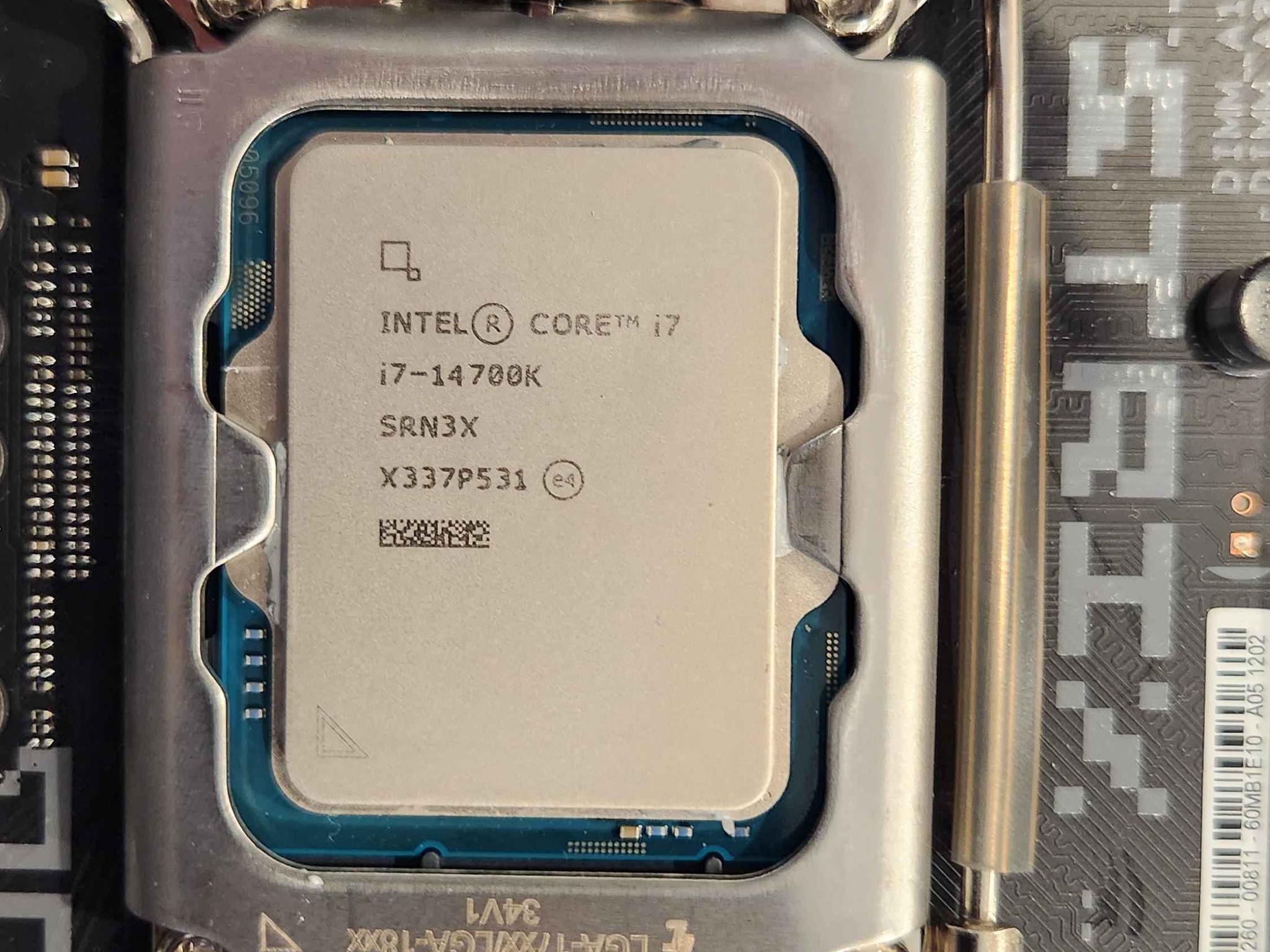 Intel Core i7-14700K CPU + MB + Ram Bundle
