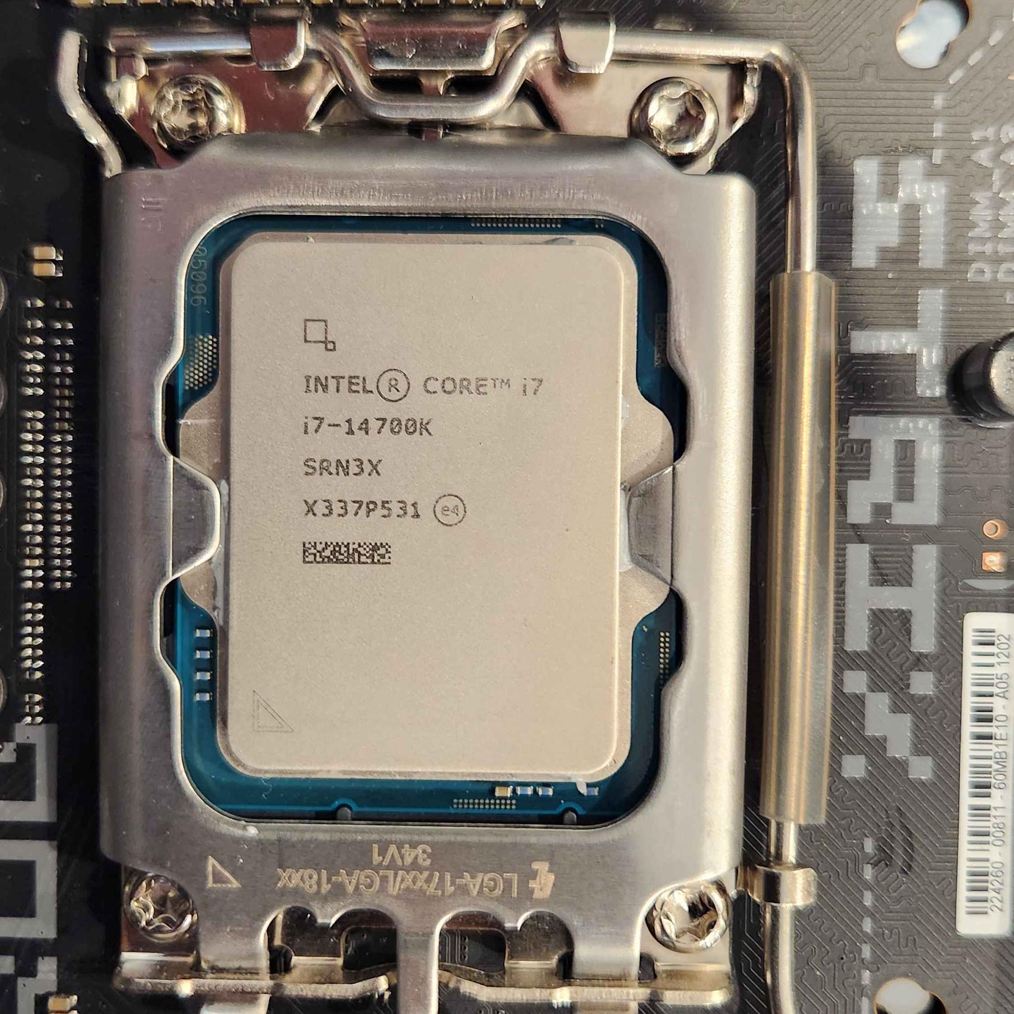 Intel Core i7-14700K CPU + MB + Ram Bundle