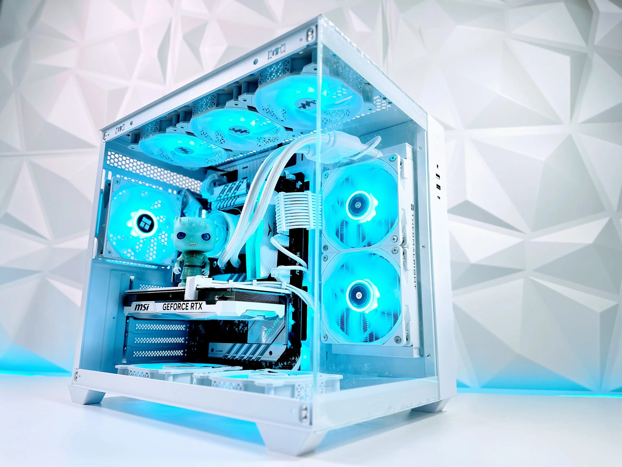 🧊👑 Night King🧟‍♂️🗡️ Gaming PC❄️Nvidia RTX 4070 12GB❄️Intel 13500 14-core❄️32GB DDR4❄️1TB NVME