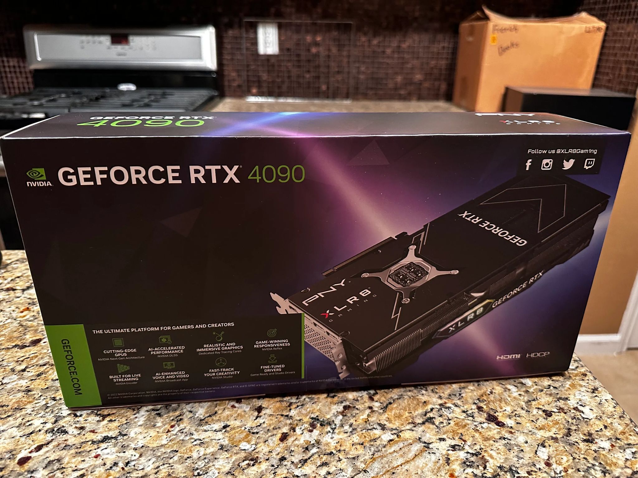 BNIB PNY RTX 4090 XLR8 Gaming 24GB