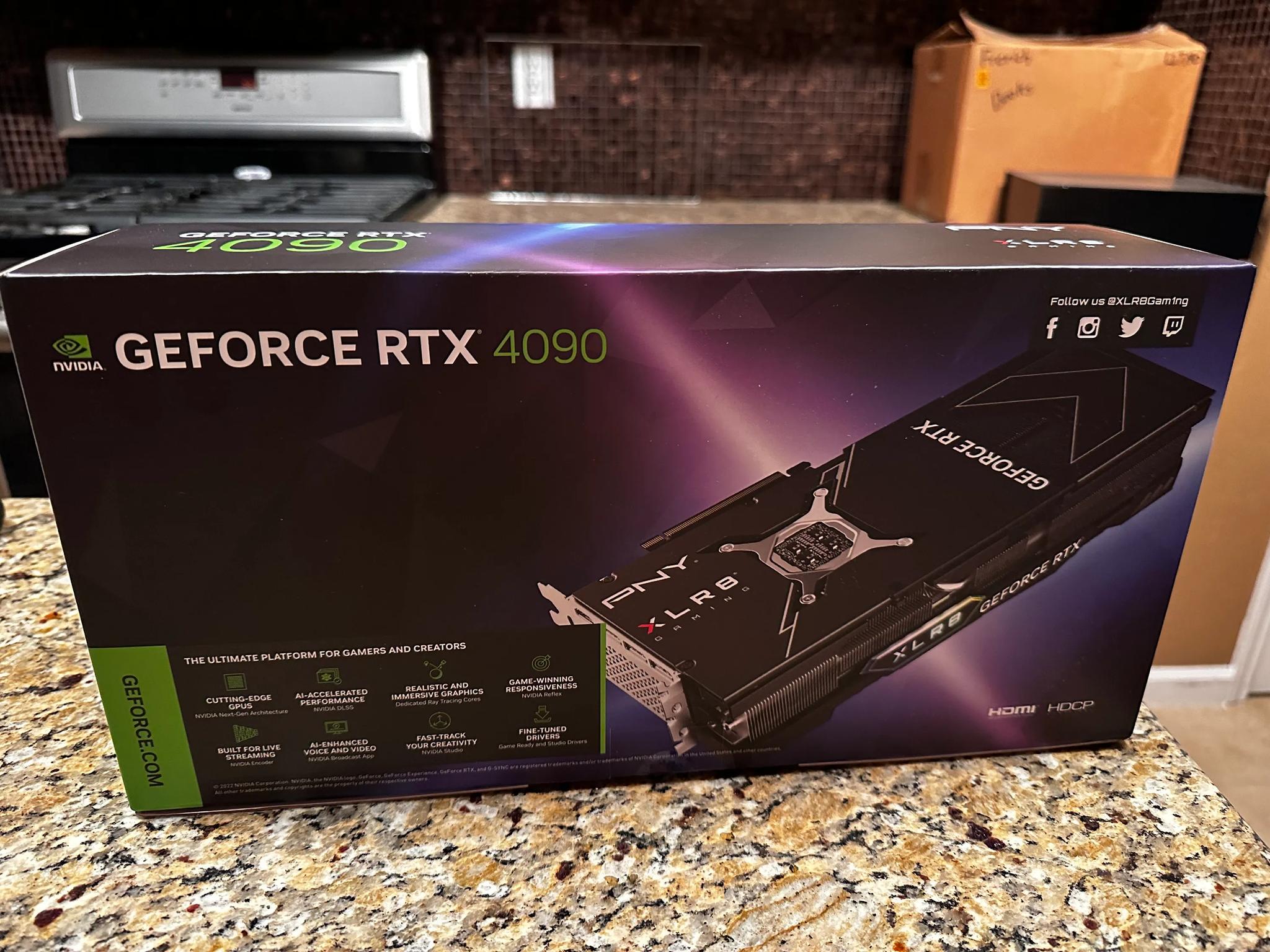 BNIB PNY RTX 4090 XLR8 Gaming 24GB