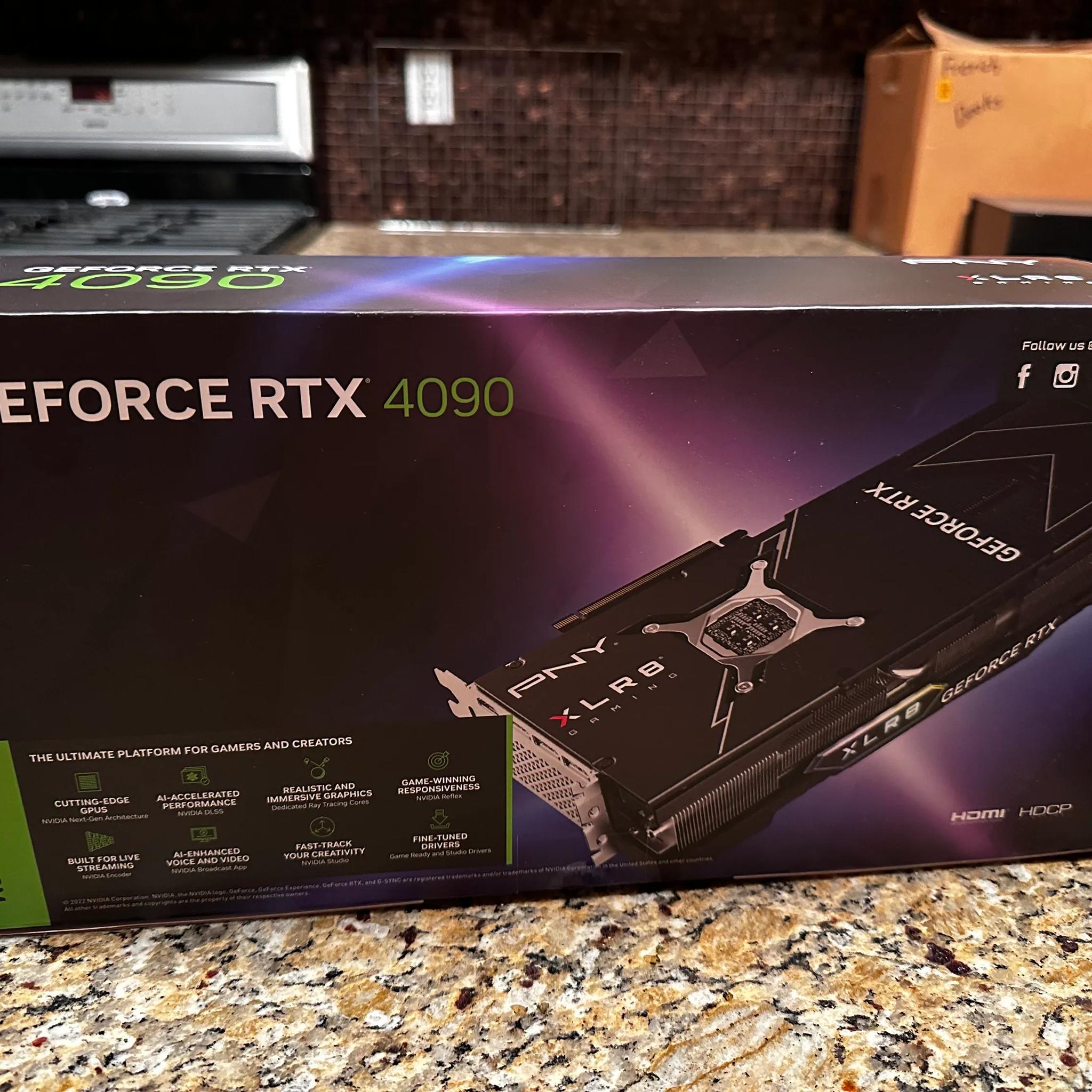 BNIB PNY RTX 4090 XLR8 Gaming 24GB