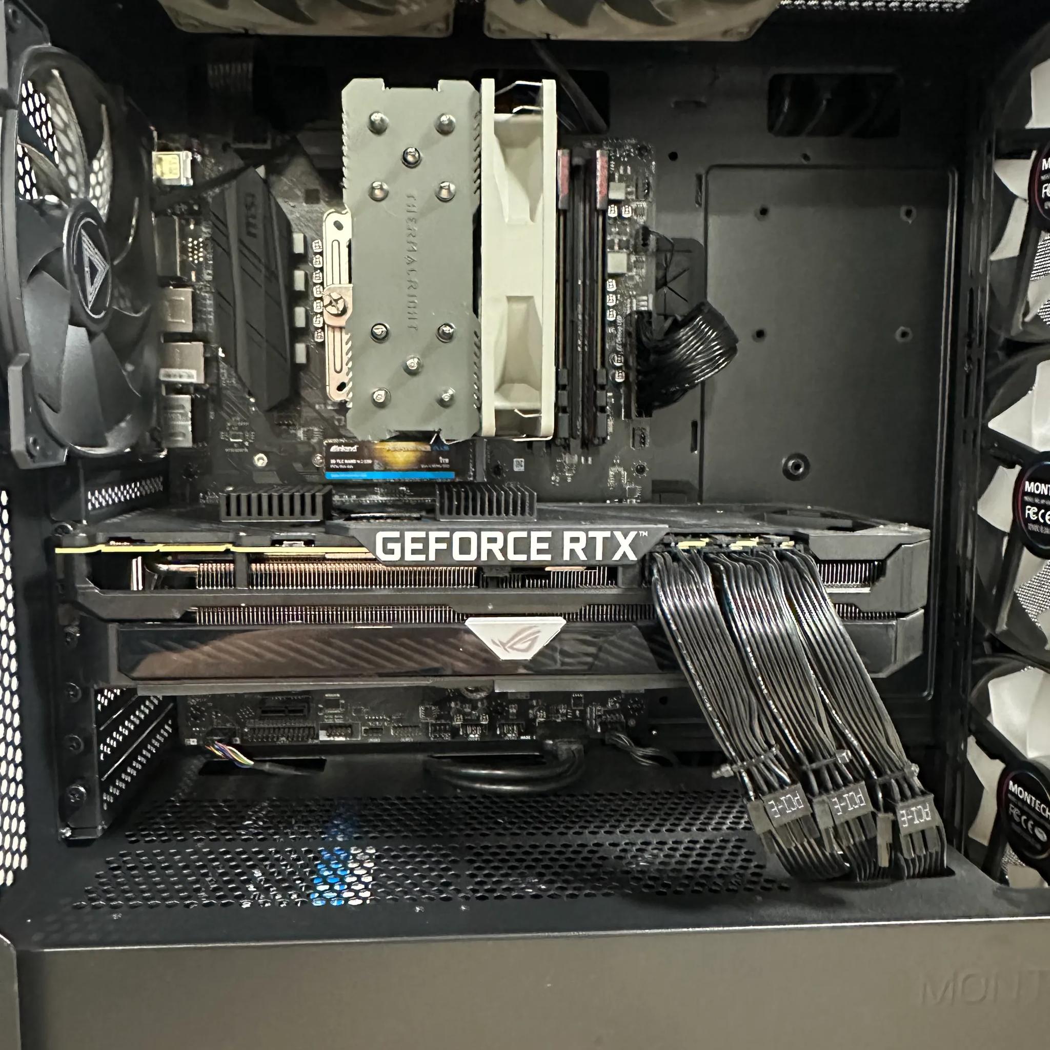 RTX 3090 Gaming PC - 64 Gb RAM - 1 Tb M.2 Nvme - 5600x CPU