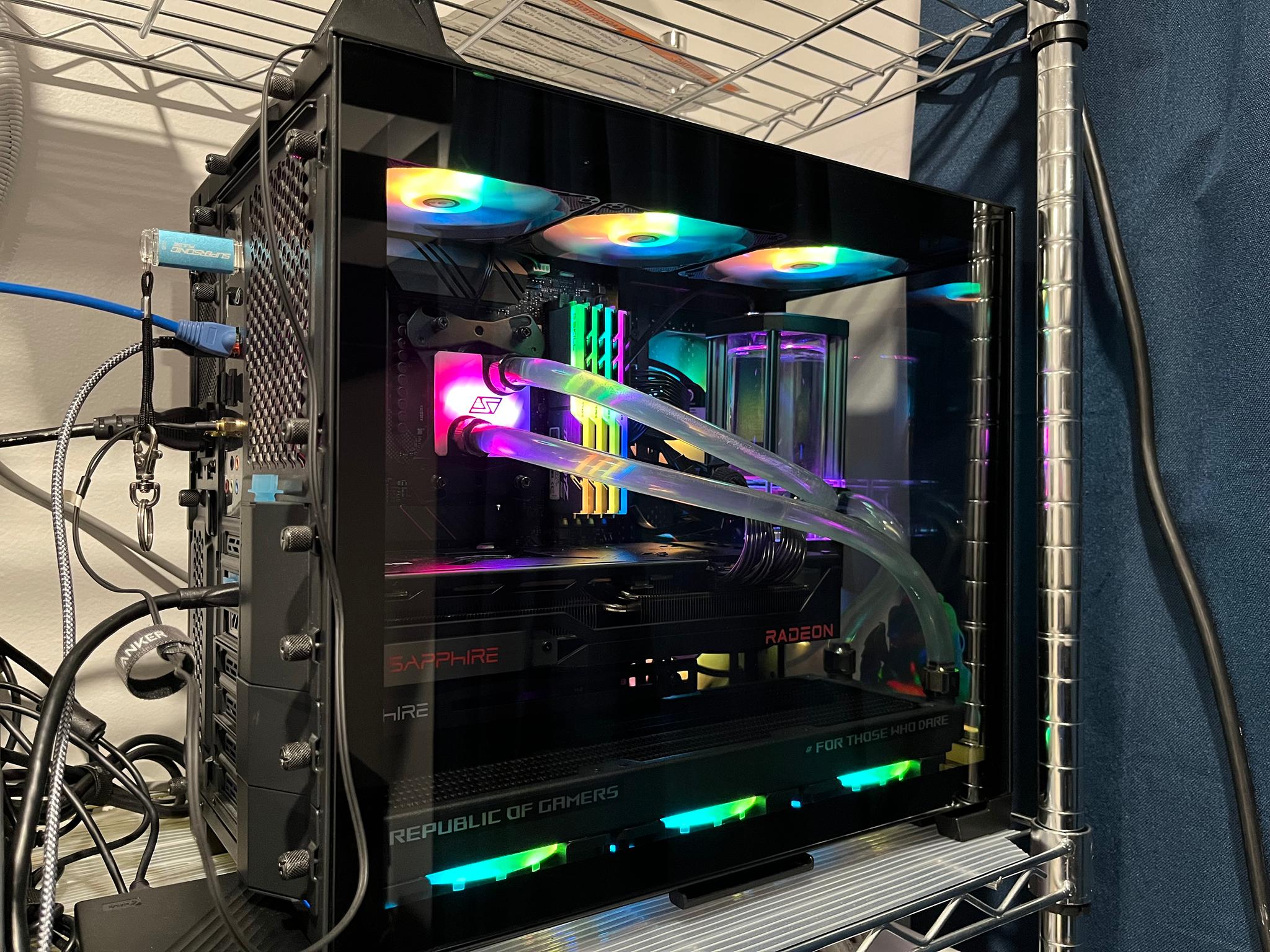 4K High Performance Gaming PC: AMD 5900X, R9 7900XT, 64GB RAM, 2TB PCi-e 4 SSD, W11 Pro