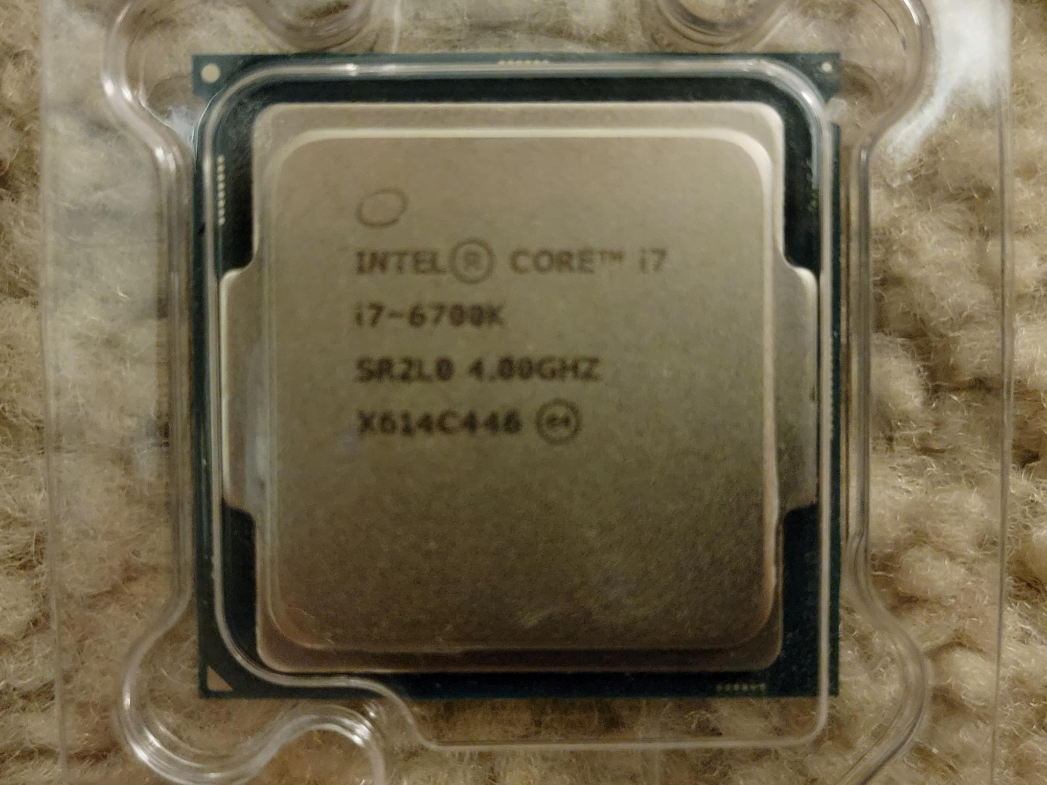 Intel Core i7-6700K LGA 1151 Quad-Core Processor With Original Box