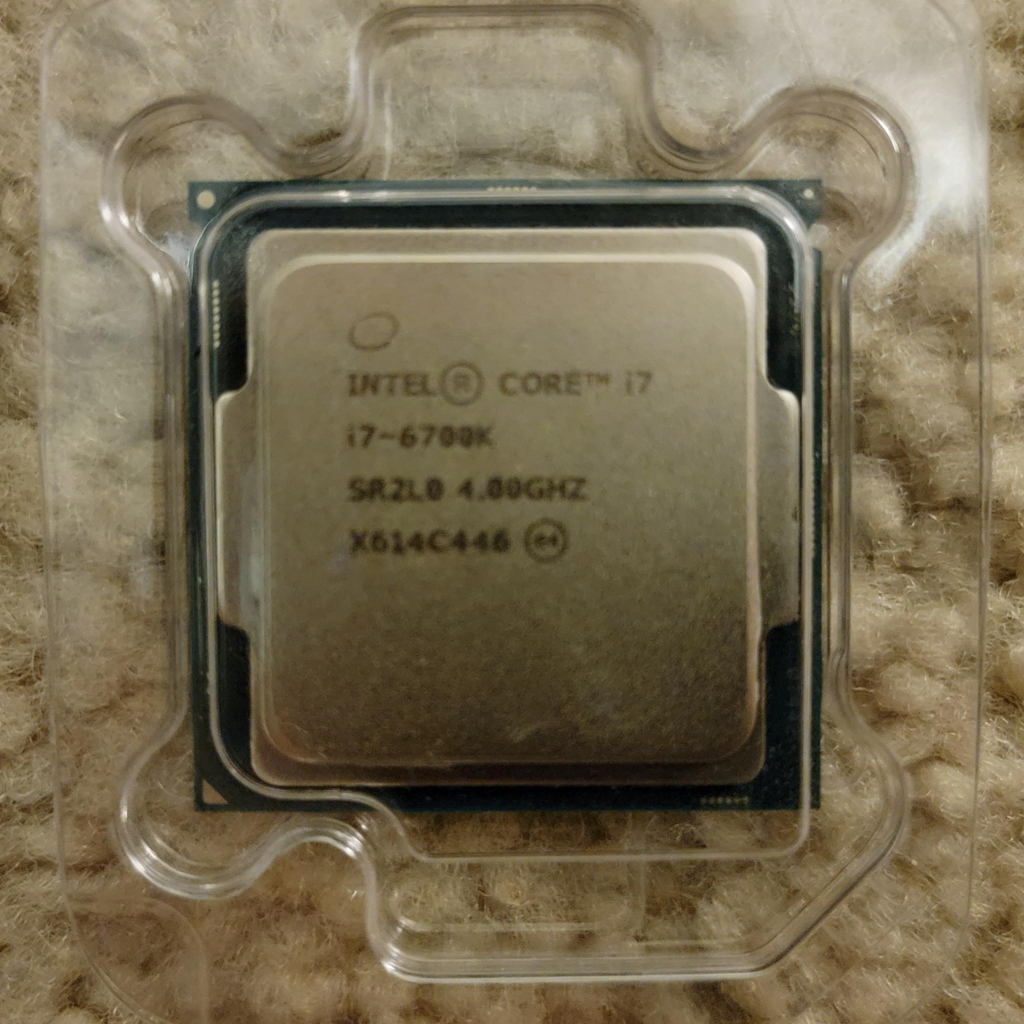 Intel Core i7-6700K LGA 1151 Quad-Core Processor With Original Box