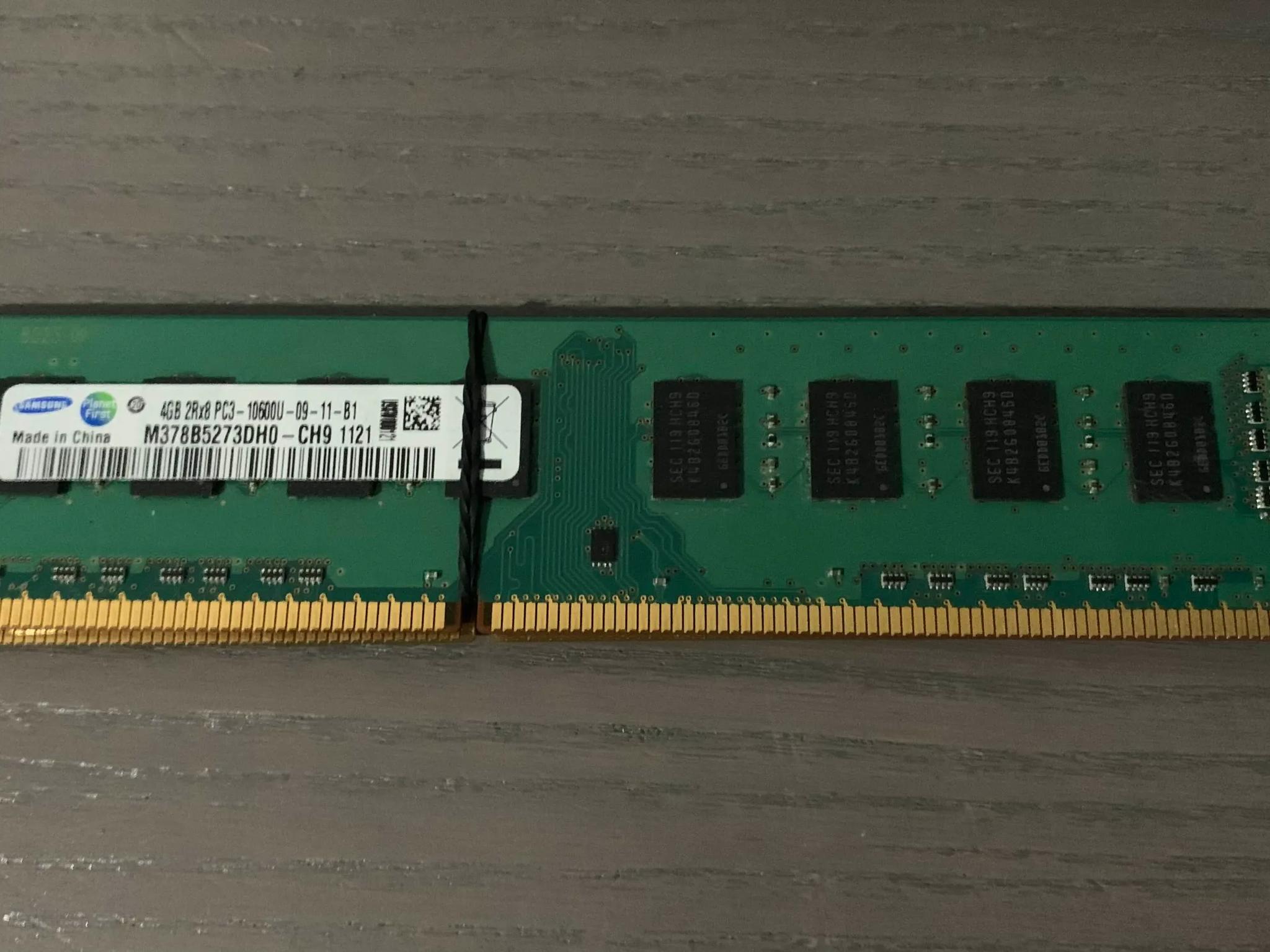 8GB Samgung DDR3 RAM