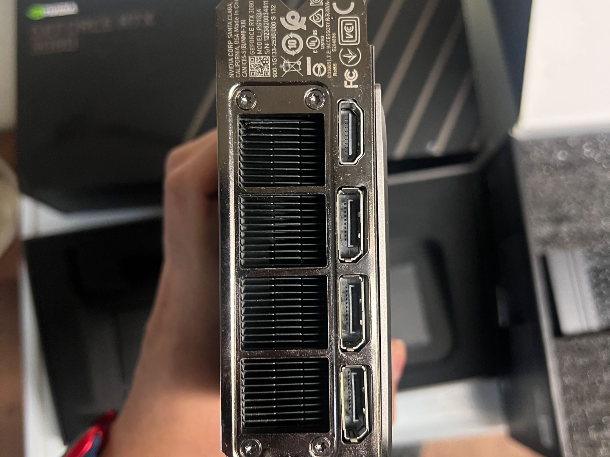 Rtx 3080 Fe 10Gb & 850 Power Supply With 12 Pin