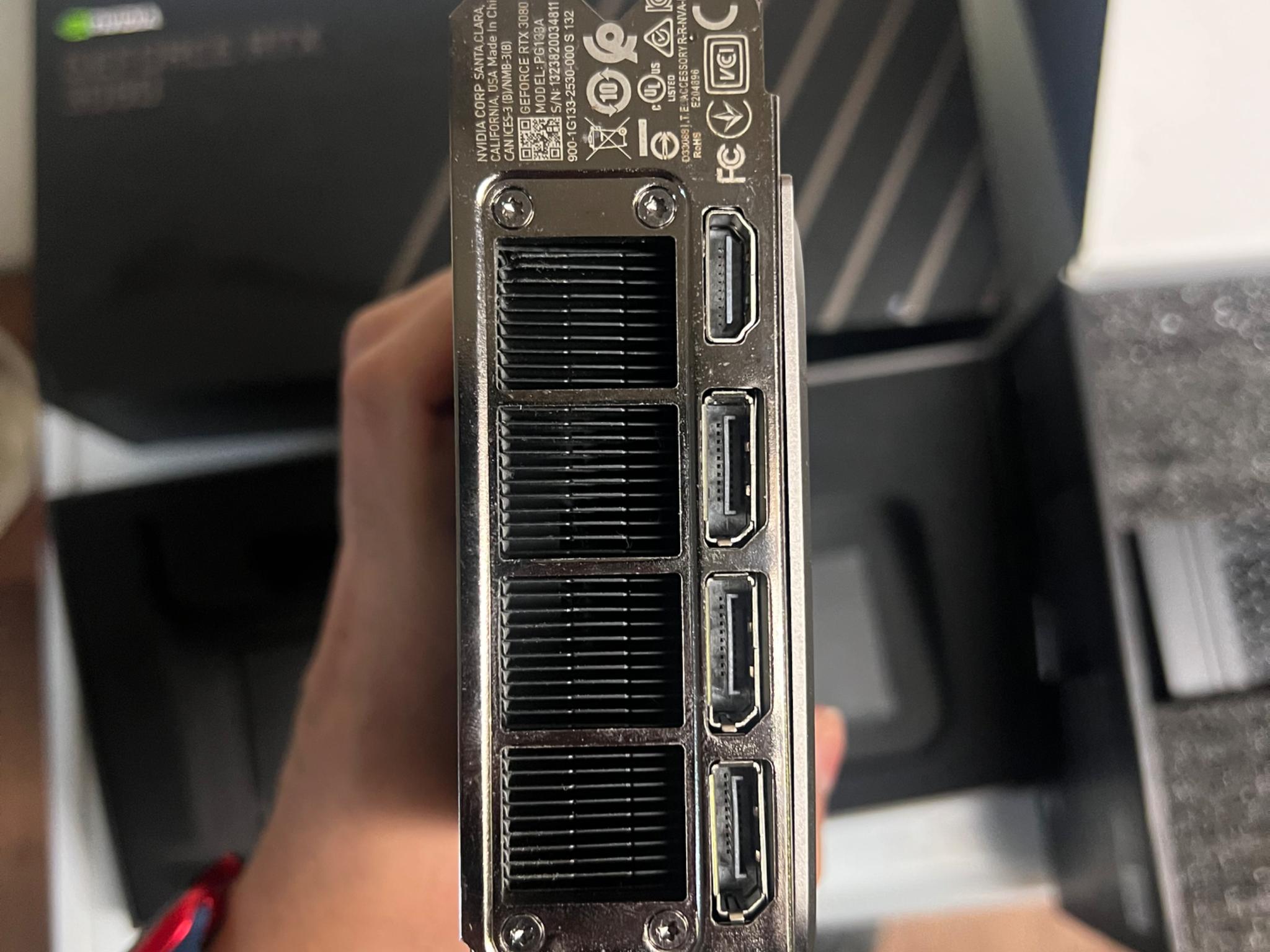 Rtx 3080 Fe 10Gb & 850 Power Supply With 12 Pin