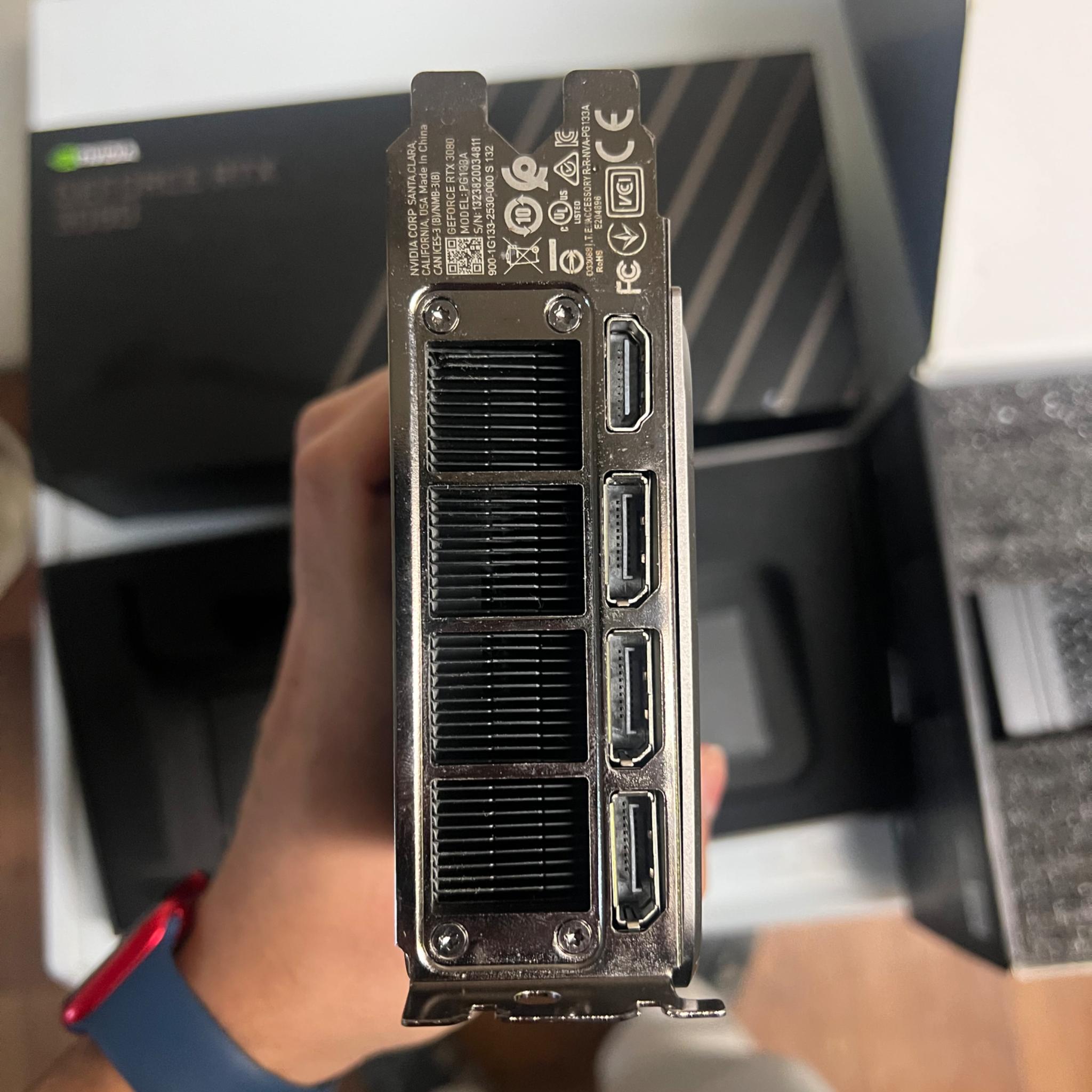 Rtx 3080 Fe 10Gb & 850 Power Supply With 12 Pin