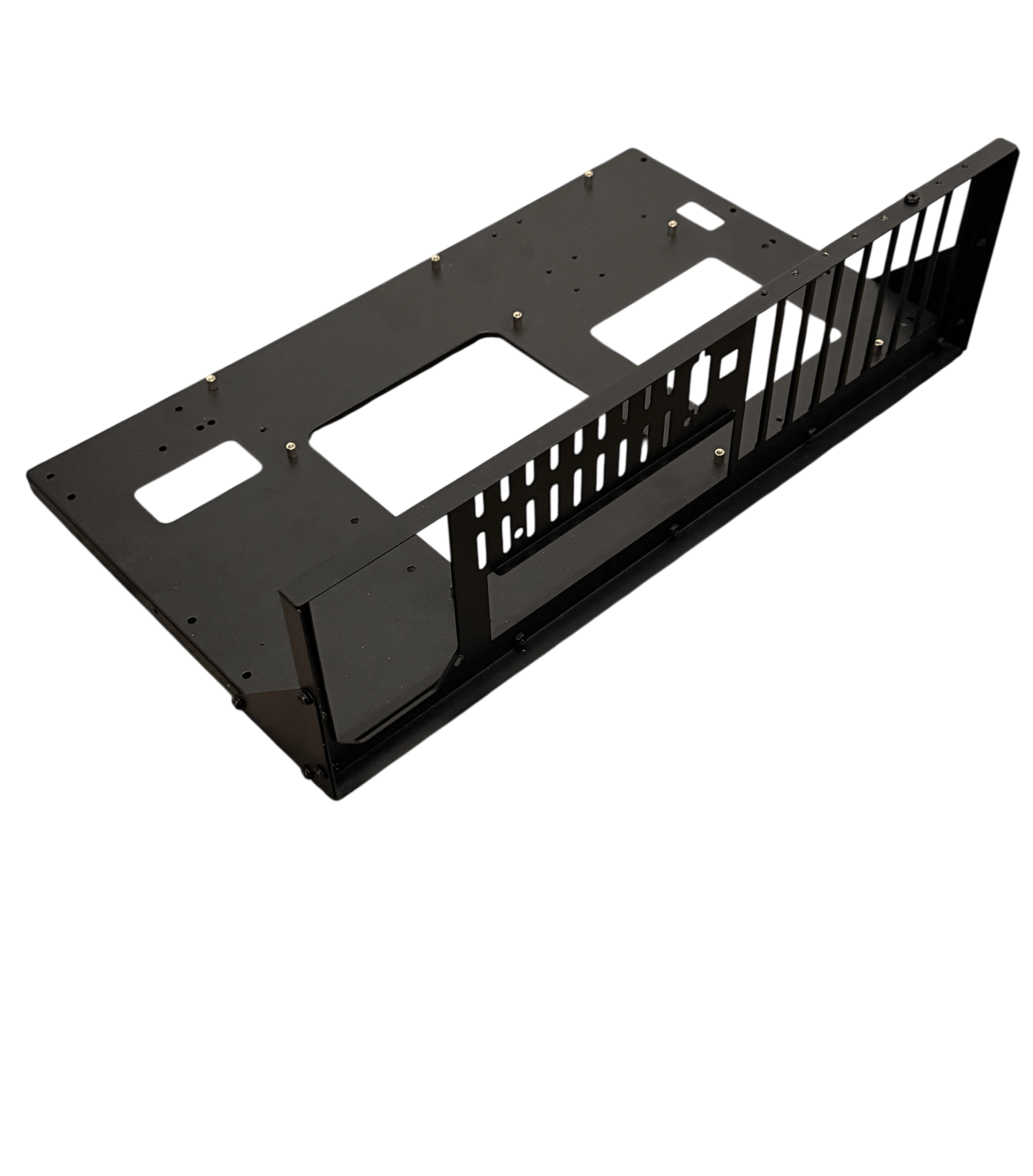 Set of Two Open Frame Mining Rack