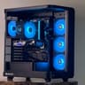 FREE SHIP 🖤🌈 Black RGB Gaming PC | RTX 4070 W/ WARRANTY | Core 5 225F | 1TB NVME SSD | 16 GB DDR5
