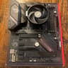 Used but good condition Rog motherboard and Ryzen 5 5500 CPU with stock AMD cooler