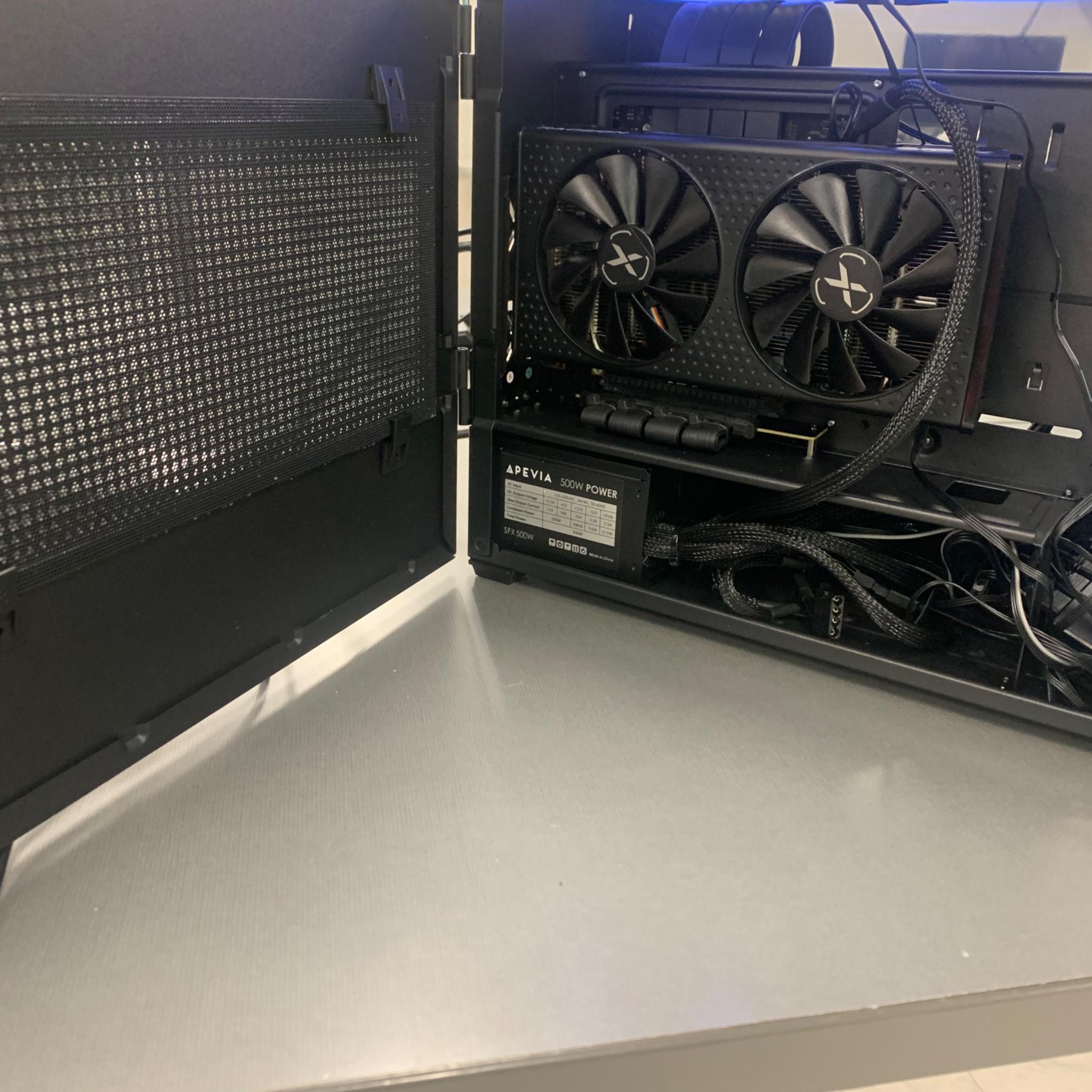 Little Fighter! Perfect 1080 p rx 6600 ITX build