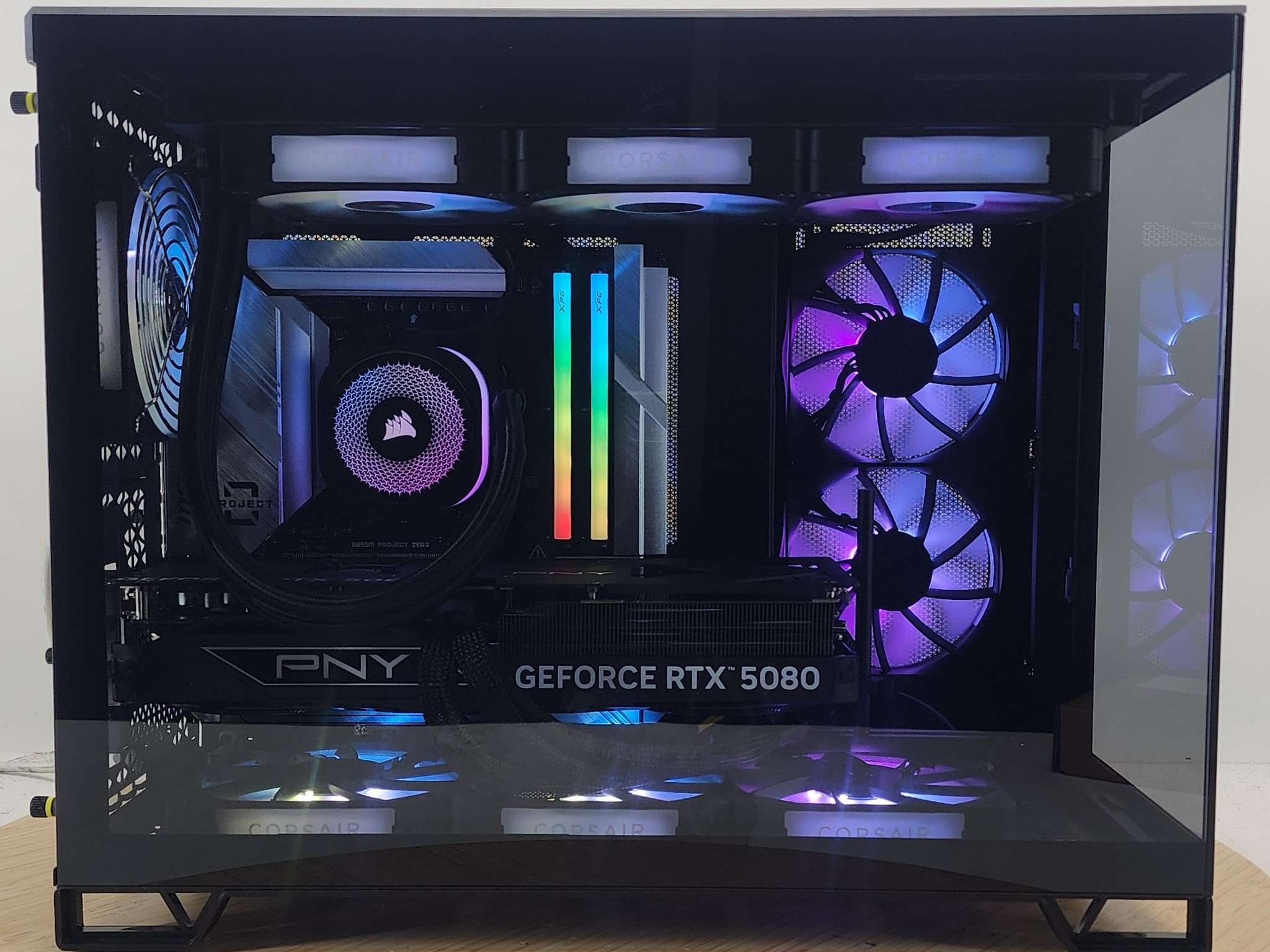 Gaming PC Ryzen 7 9800X3D 32GB RAM 1TB SSD RTX 5080 16GB Windows 11 Computer