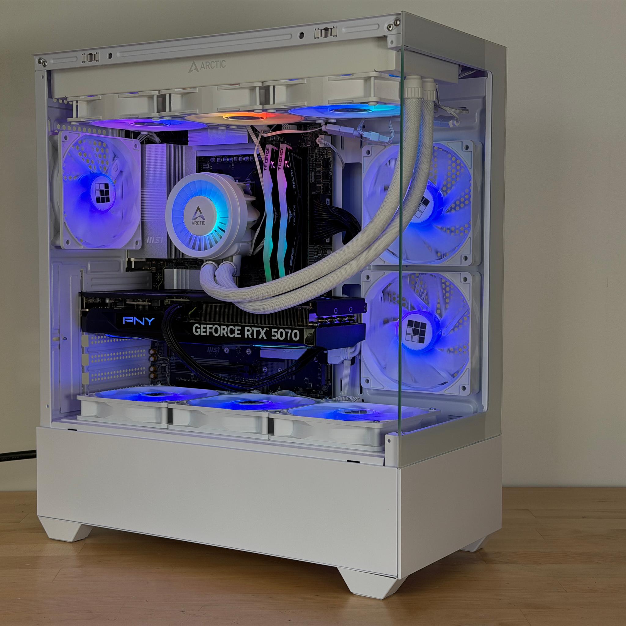 RTX 5070 Ryzen 7 9800x3d Gaming PC With 2tb ssd and 32gb DDR5