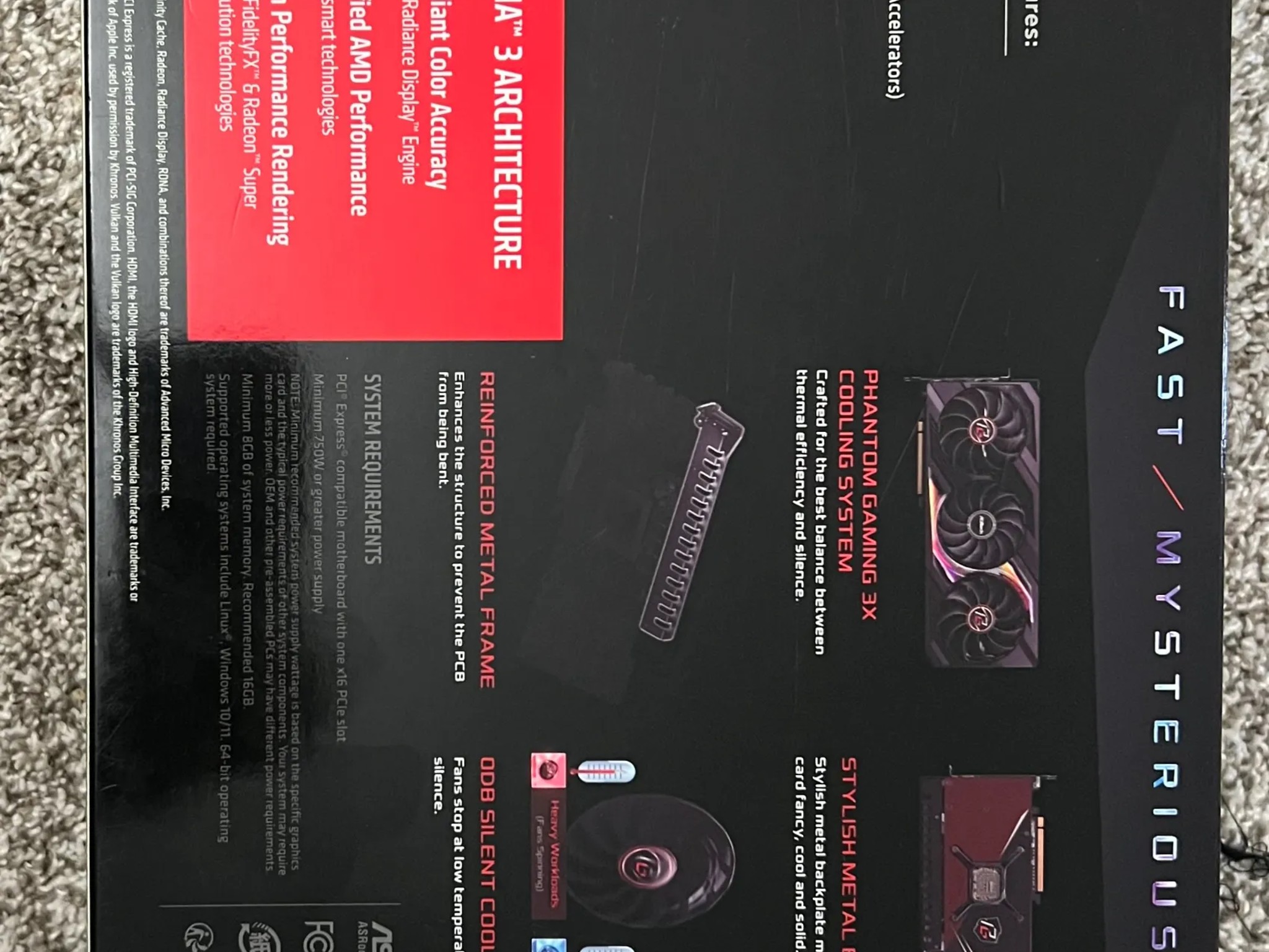 ASRock Radeon™ RX 7900 XT Phantom Gaming 20GB OC GDDR6