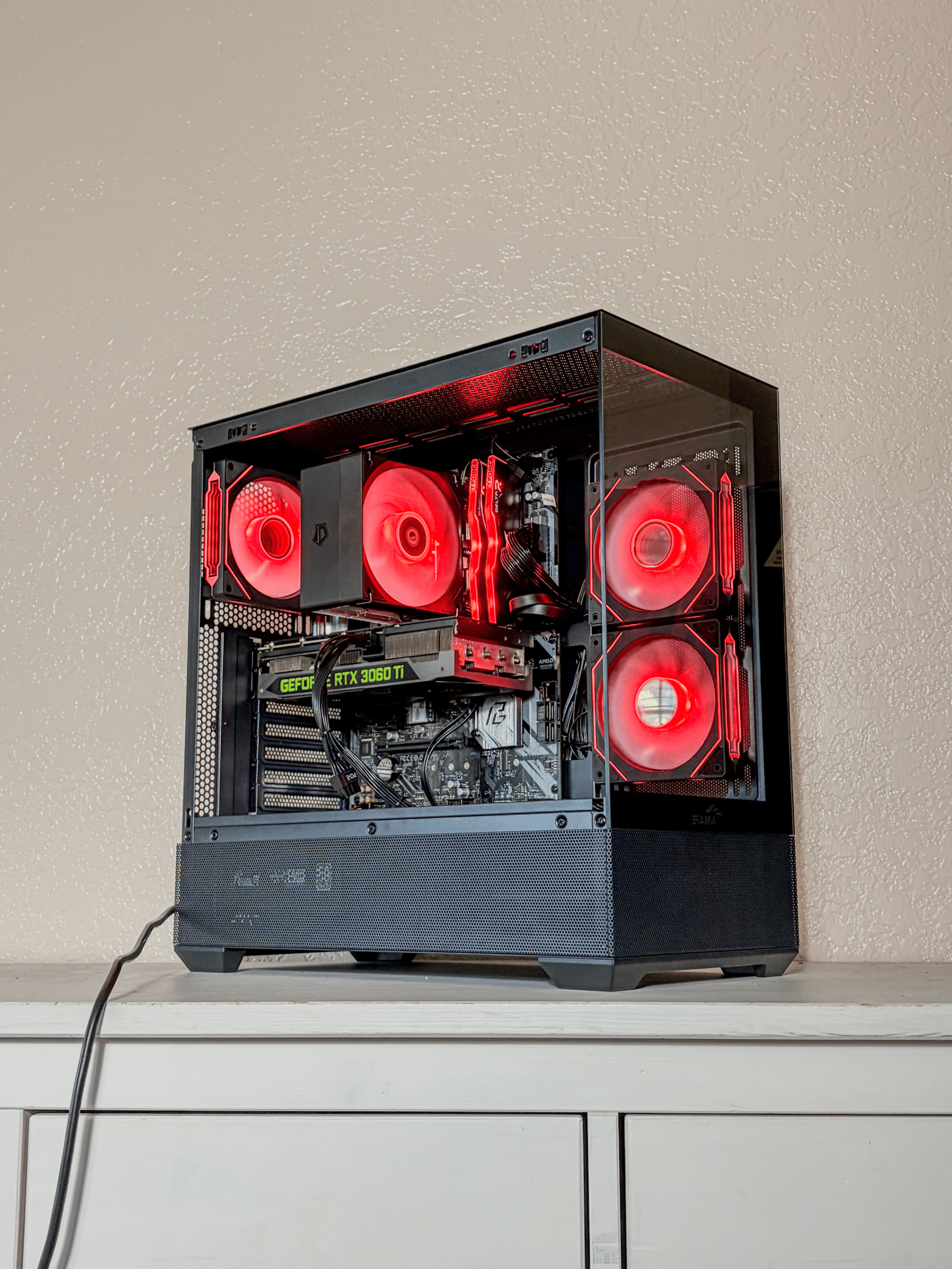 🖤3060 TI PC❤️|Ryzen 5 5500|512GB NVME|16GB DDR4|Windows 11 Pro|Wifi and BT|