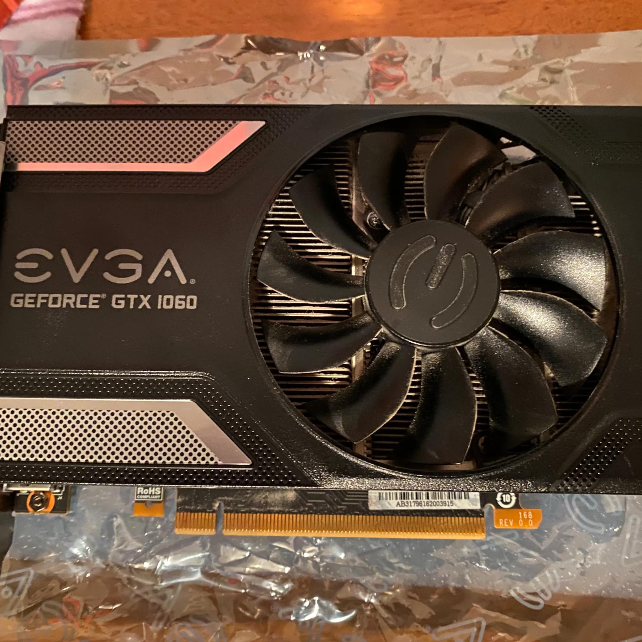 EVGA GeForce GTX 1060 SC GAMING, 03G-P4-6162-KR, 3GB GDDR5, ACX 2.0 (Single Fan)