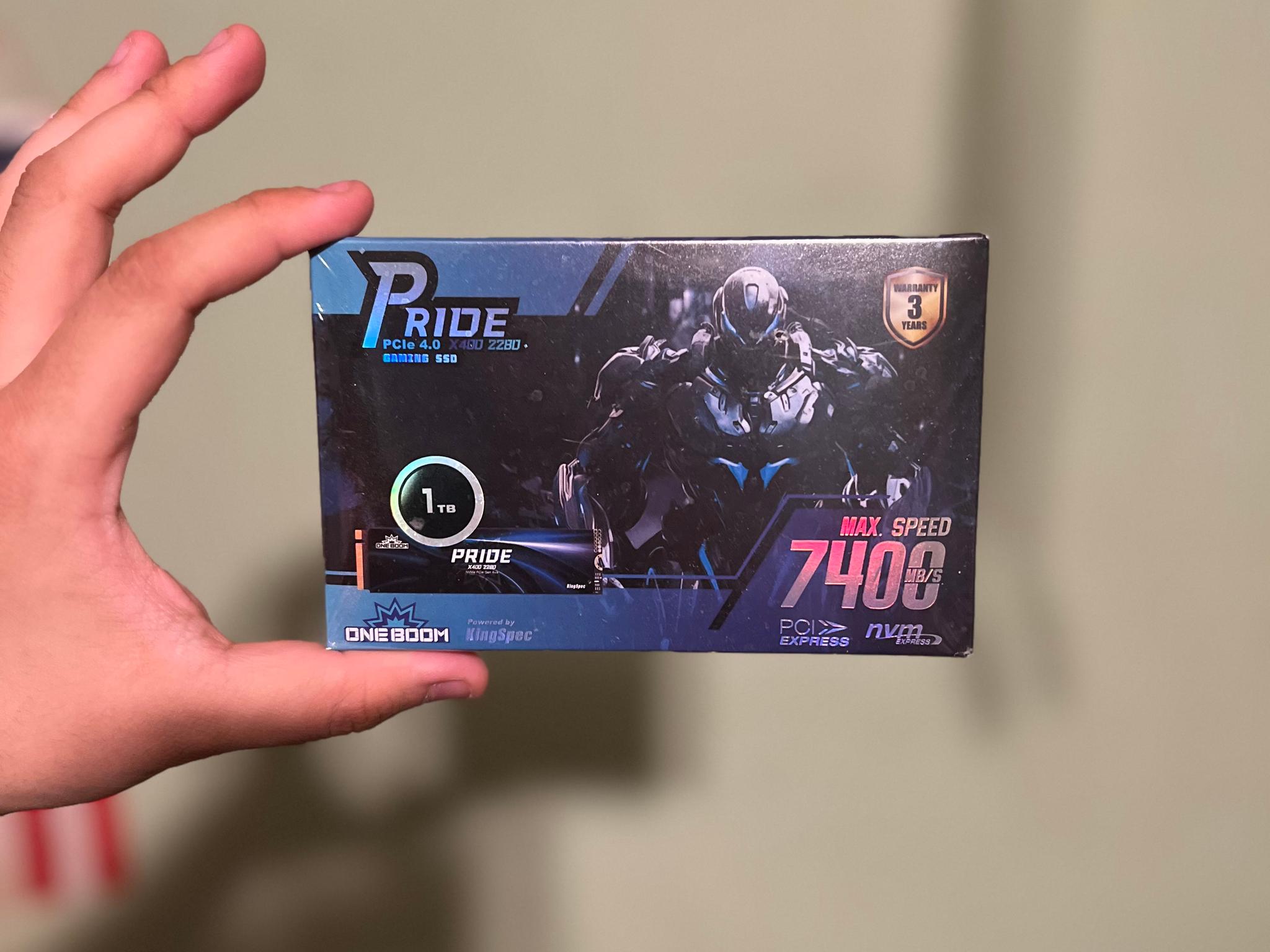 Kingspec OneBoom X400 1TB GEN4 NVME SSD