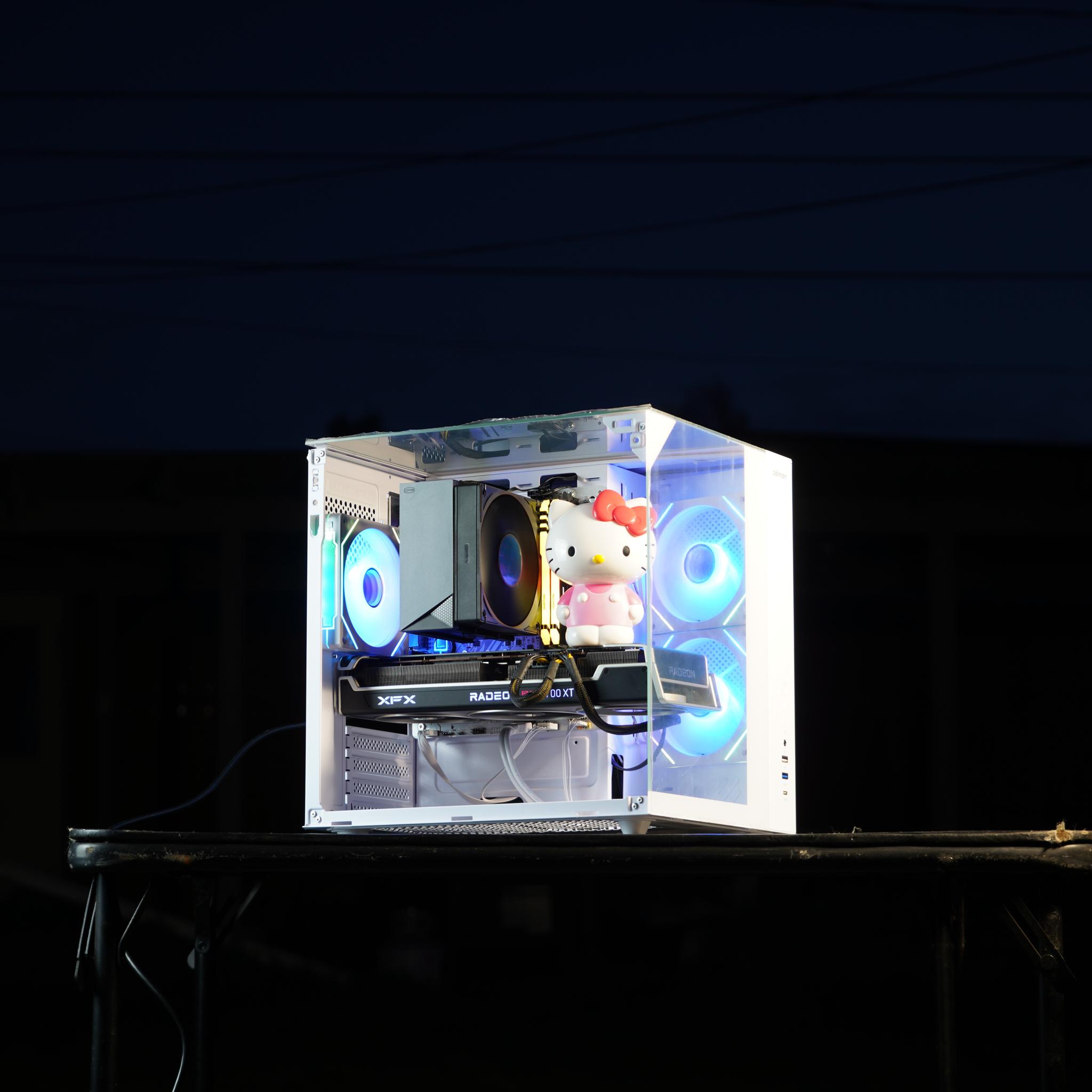 ❄️BLIZZY - Gaming PC RX 6700XT Ryzen 5 ❄️