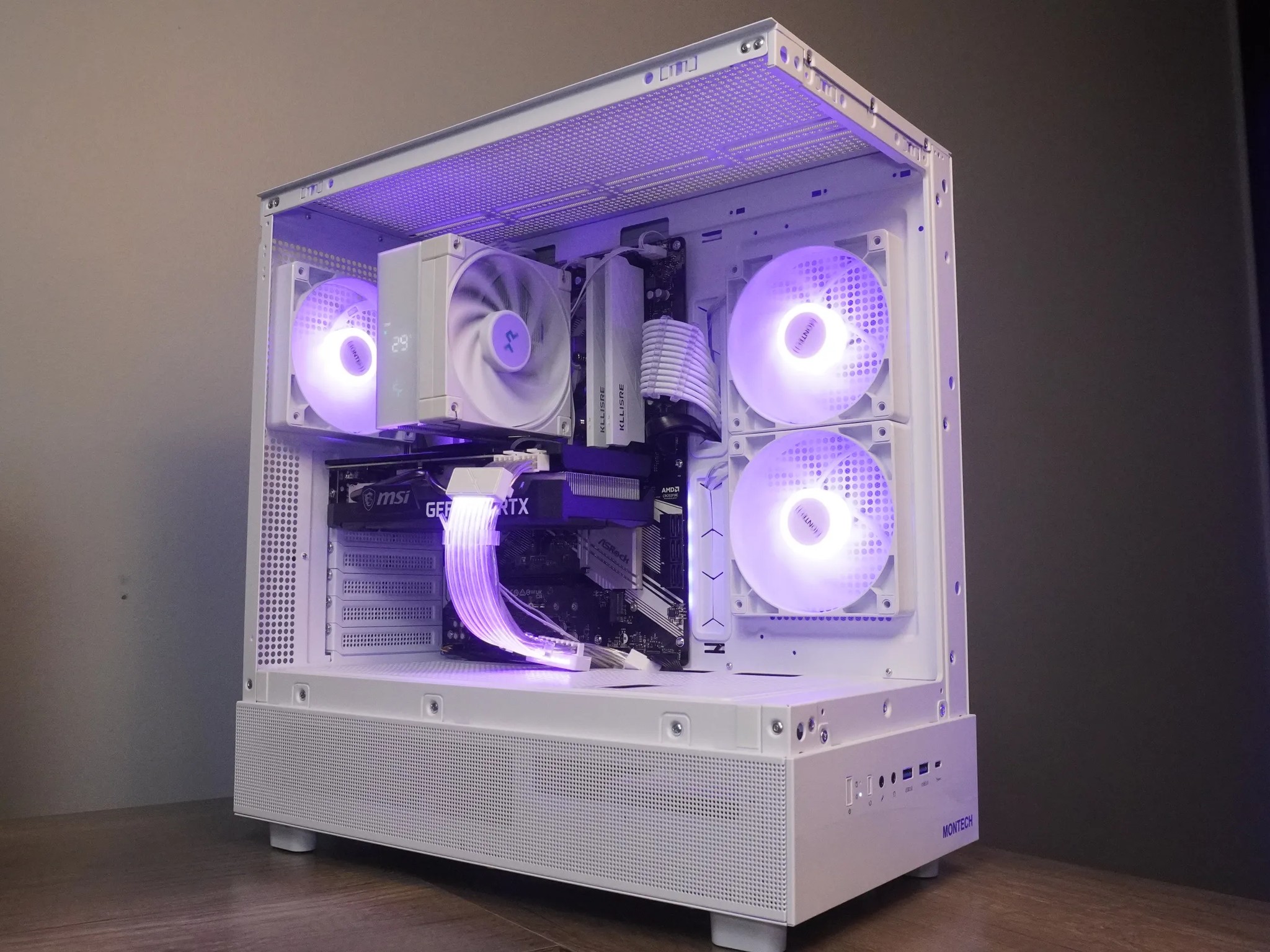 🤍AESTHETIC🤍 1440p GAMING MACHINE 💚RTX 3070 🧡 Ryzen 5 5600x | 32GB | 1TB | WIFI