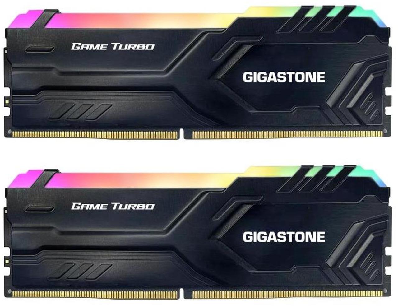 Gigastone Game Pro RGB 32GB (2x16GB) DDR4-3200 CL16 RAM – New Sealed