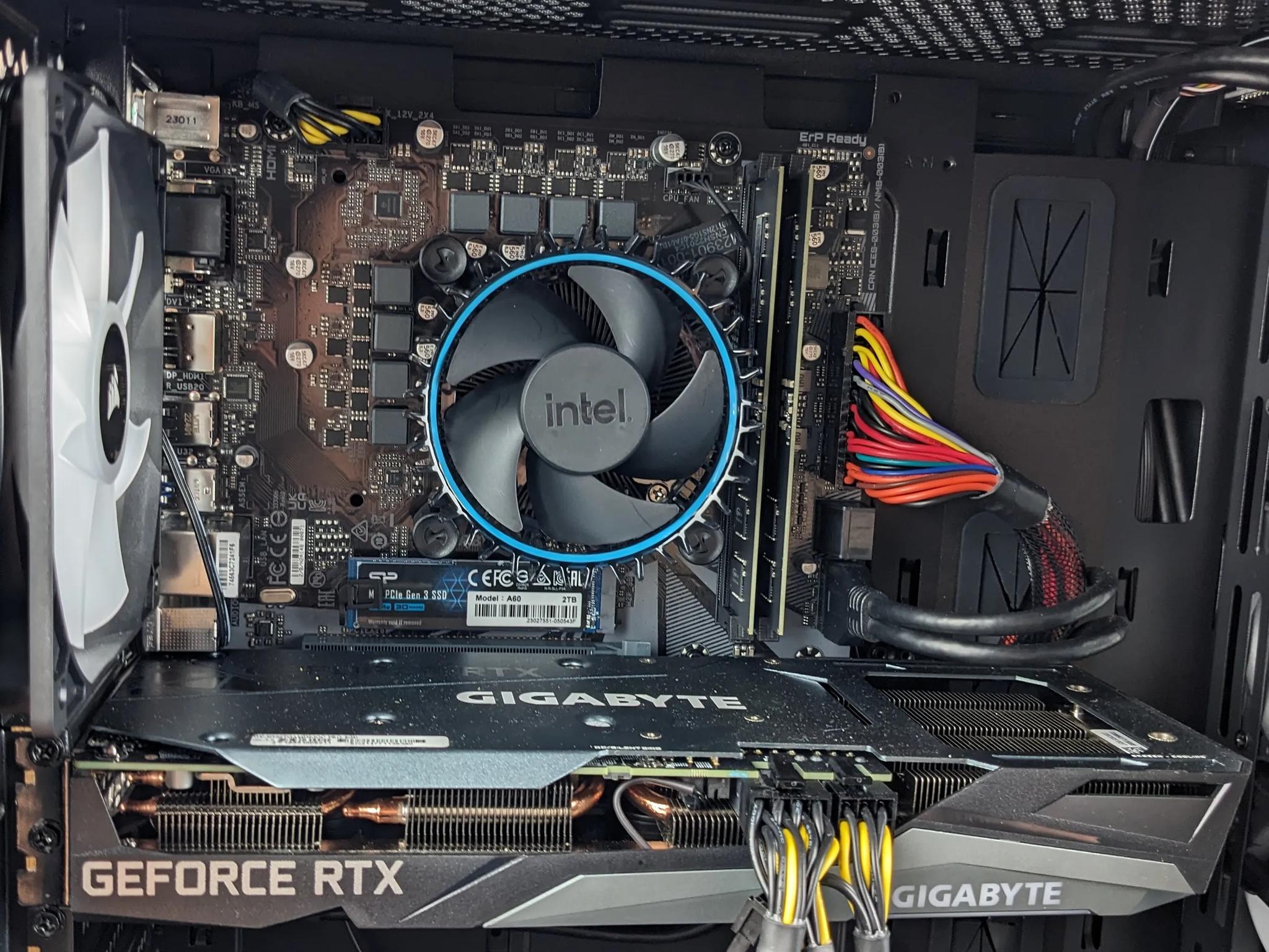 High-Mid, 12100F, 3060TI, DDR5 16GB, 2TB NVMe, Gaming PC