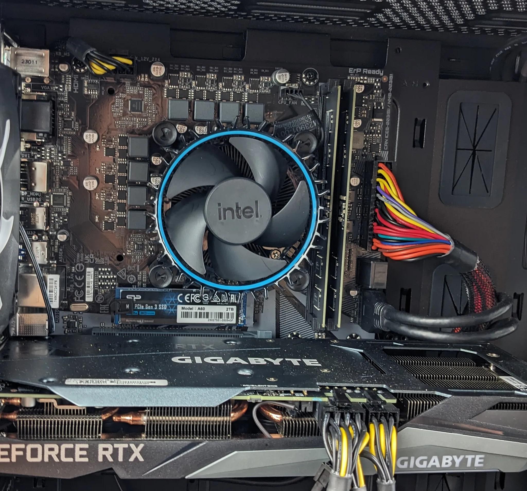 High-Mid, 12100F, 3060TI, DDR5 16GB, 2TB NVMe, Gaming PC