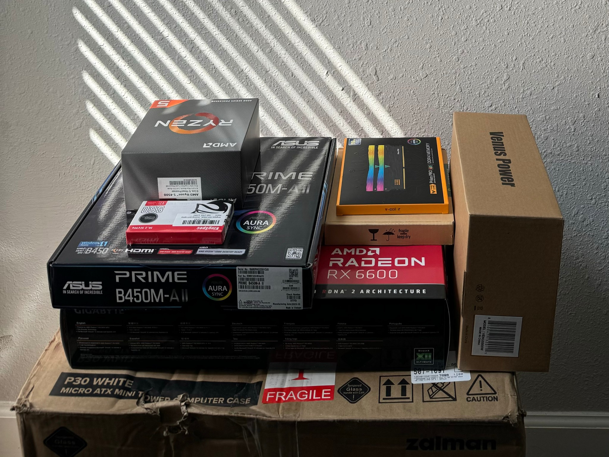 New 1440p Gaming Pc Rx 6600 (Rtx 3060 Equivalent)