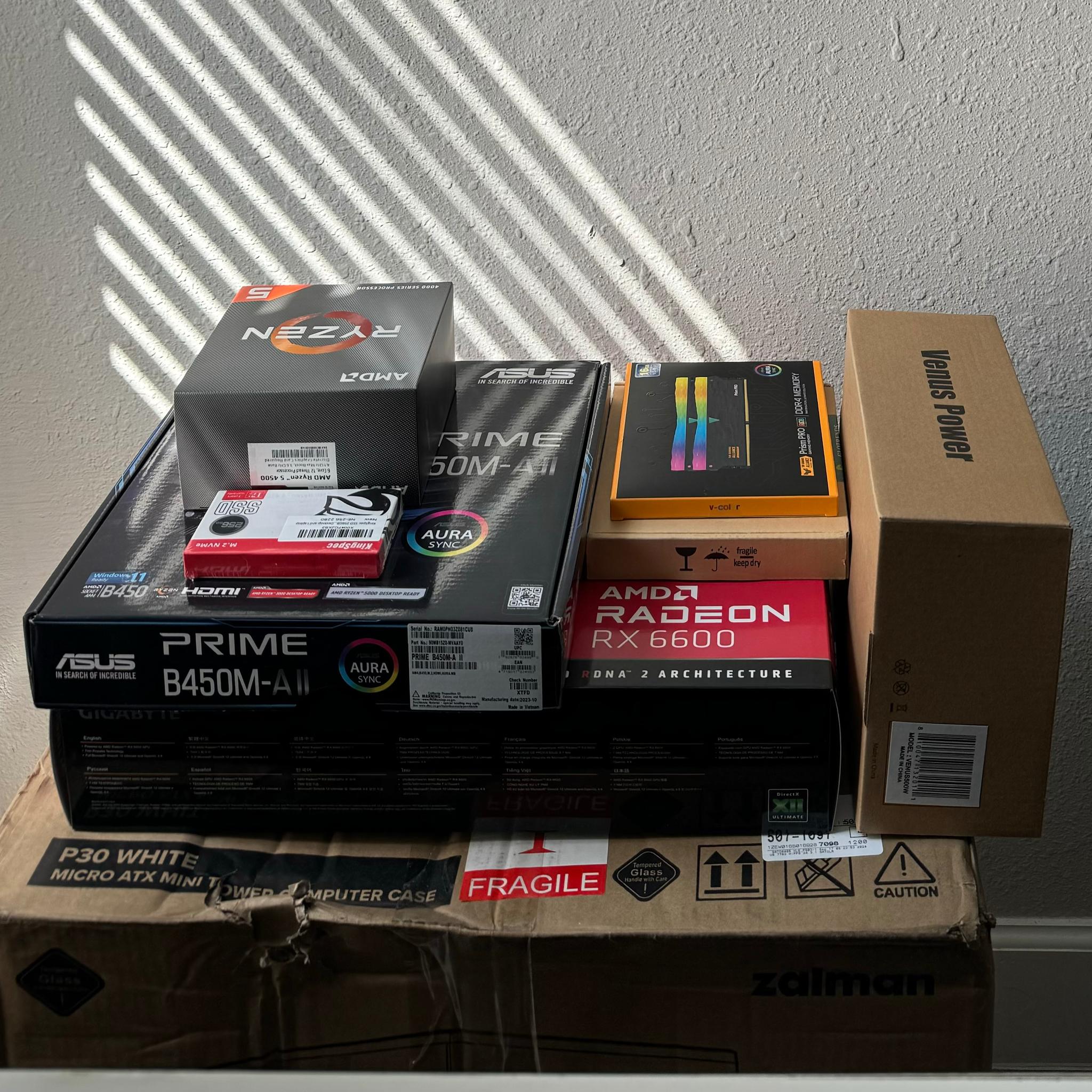 New 1440p Gaming Pc Rx 6600 (Rtx 3060 Equivalent)