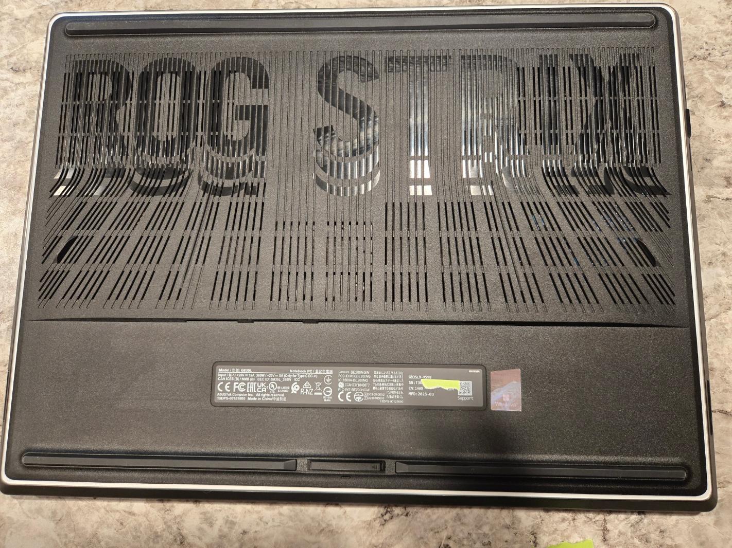 ASUS ROG Strix SCAR 18 (RTX 5090 / Ultra 9 275HX / 64GB RAM / 2TB SSD) – Like New